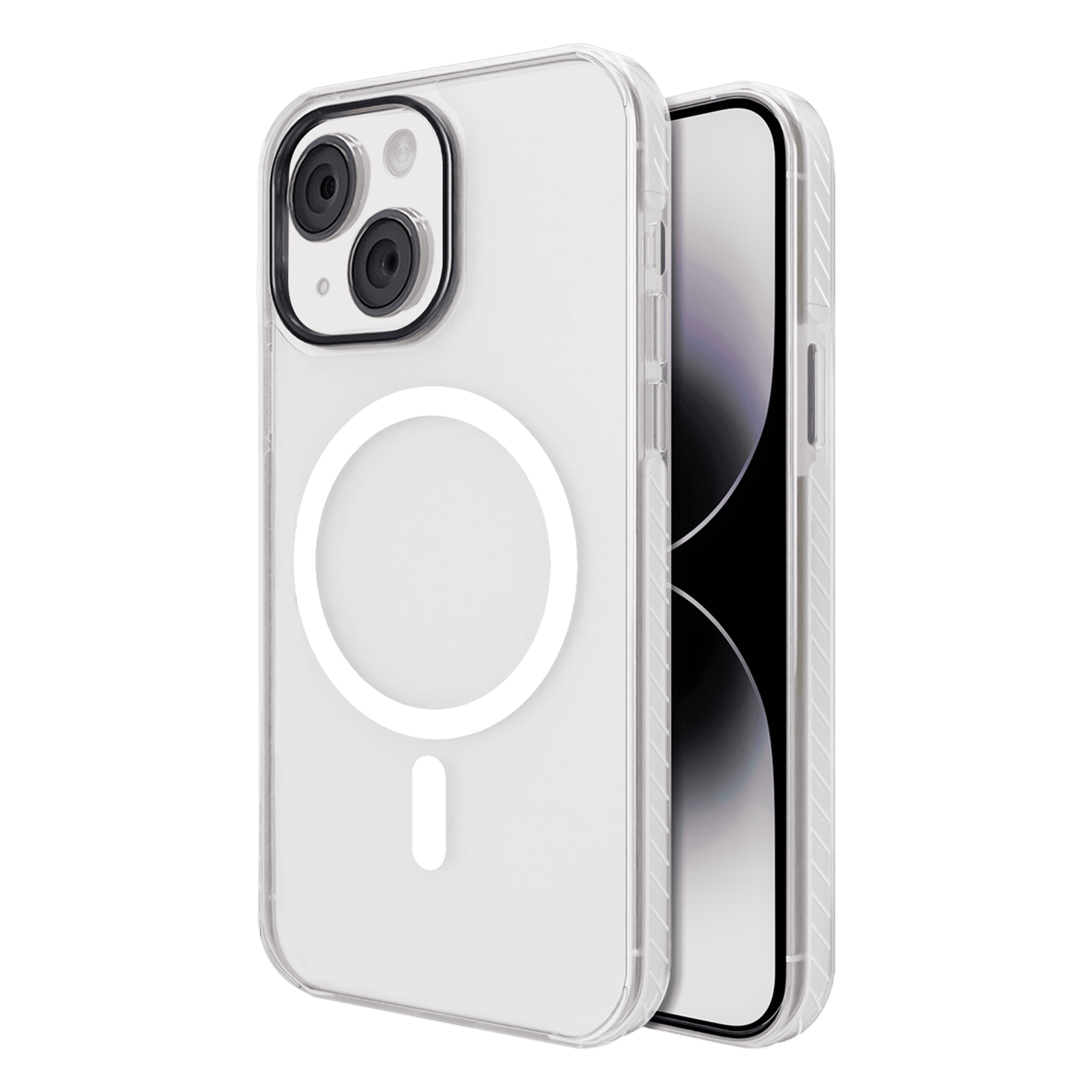 GRIPP Combat TPU & Polycarbonate Back Cover for Apple iPhone 15 (MagSafe Compatible, Clear) GRIPP Combat TPU & Polycarbonate Back Cover for Apple iPhone 15 (MagSafe Compatible, Clear)_1