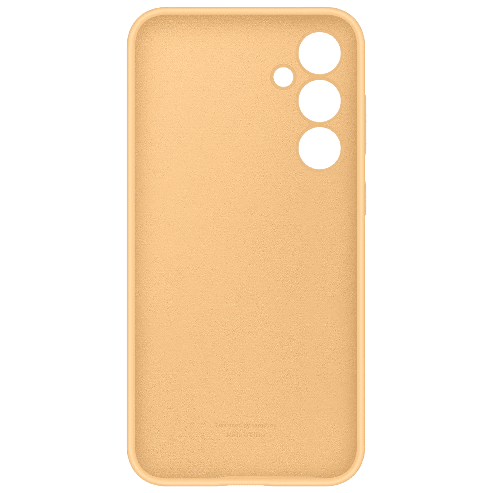 SAMSUNG Soft Silicone Back Case for Galaxy S23 FE (Slim Design, Apricot)_5