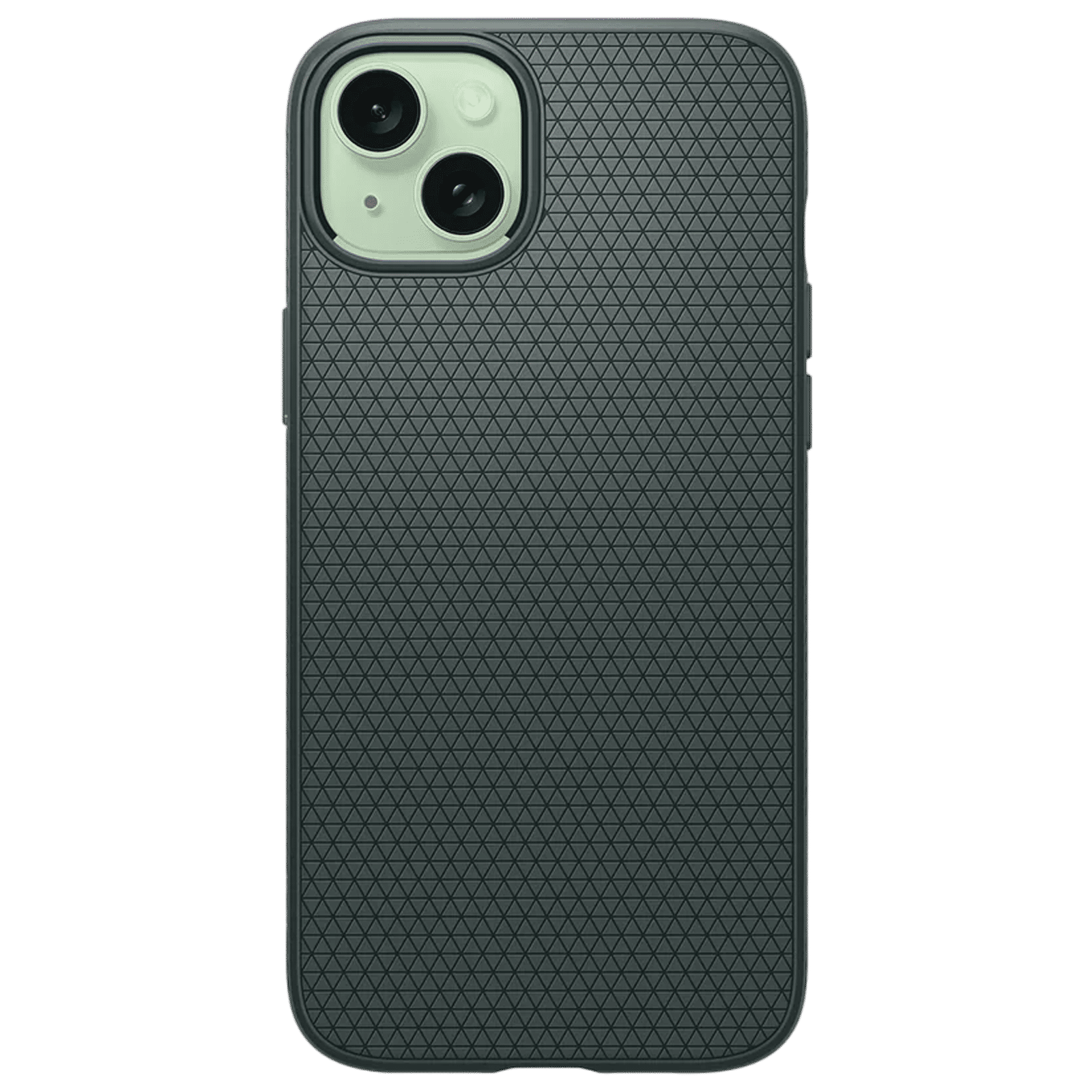 spigen Liquid Air Soft Thermoplastic Polyurethane Back Case for iPhone 15 Plus (Air Cushion Technology, Abyss Green) spigen Liquid Air Soft Thermoplastic Polyurethane Back Case for iPhone 15 Plus (Air Cushion Technology, Abyss Green)_3