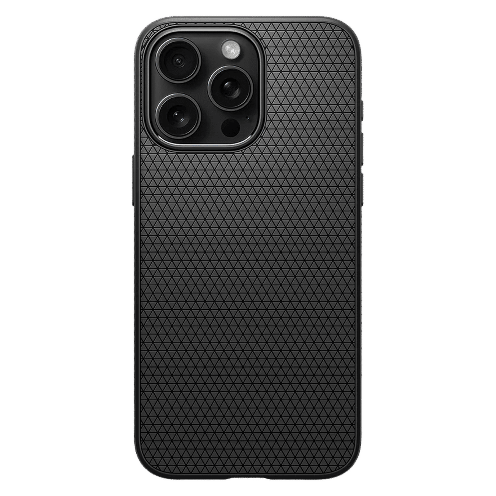 spigen Liquid Air TPU Back Cover for Apple iPhone 15 Pro (Supports Wireless Charging, Matte Black) spigen Liquid Air TPU Back Cover for Apple iPhone 15 Pro (Supports Wireless Charging, Matte Black)_3