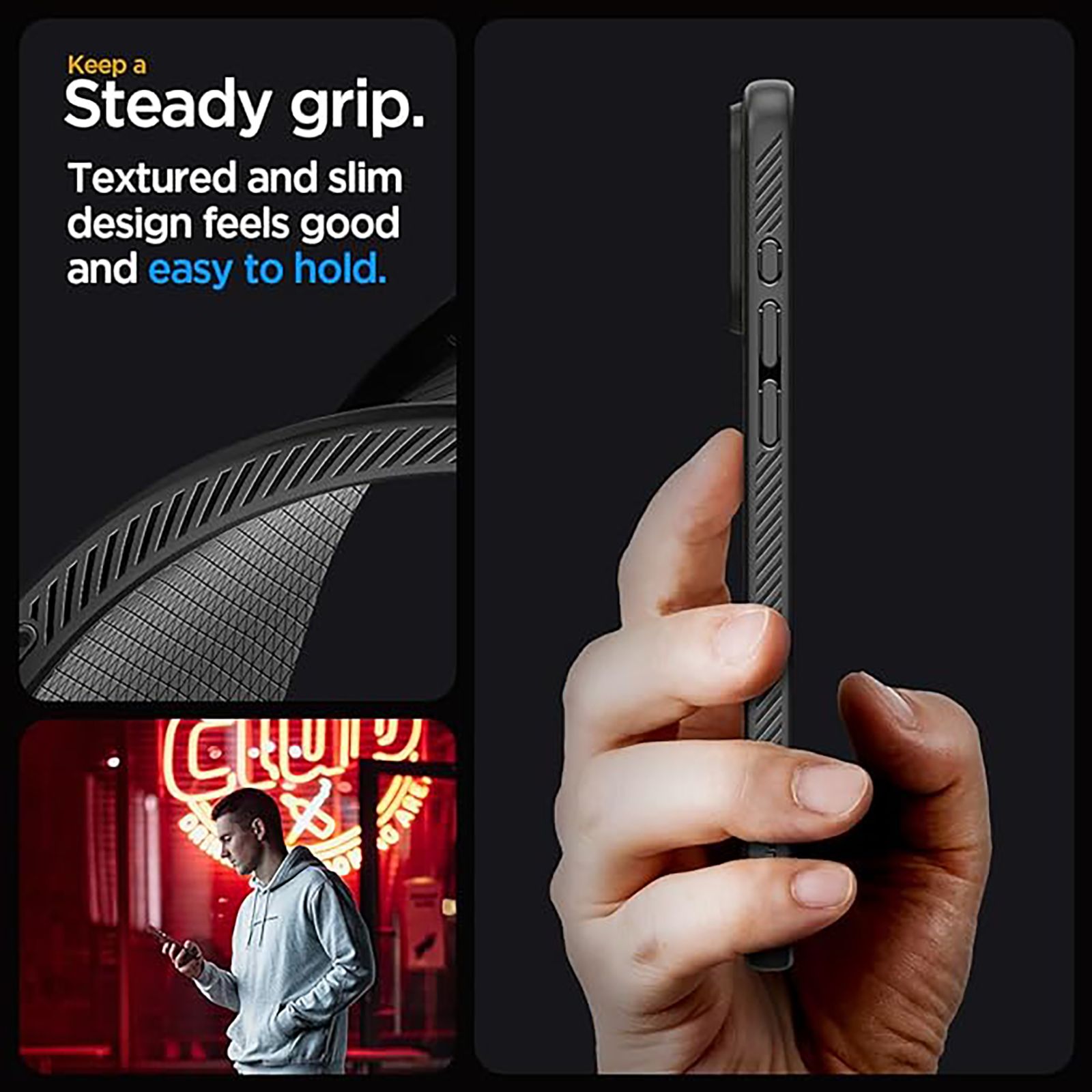 spigen Liquid Air TPU Back Cover for Apple iPhone 15 Pro (Supports Wireless Charging, Matte Black) spigen Liquid Air TPU Back Cover for Apple iPhone 15 Pro (Supports Wireless Charging, Matte Black)_8