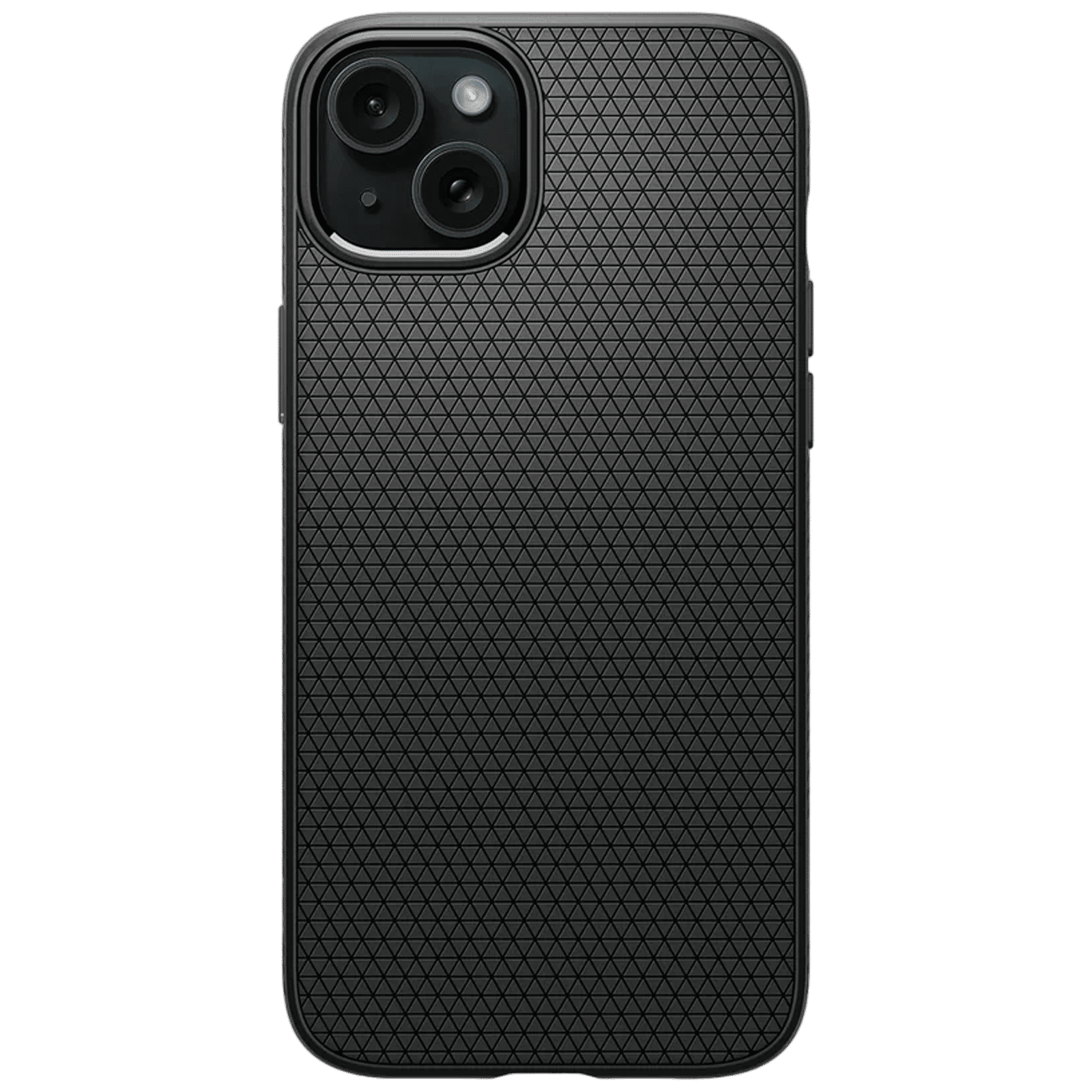 spigen Liquid Air Soft TPU Back Cover for iPhone 15 (Air Cushion Technology, Matte Black) spigen Liquid Air Soft TPU Back Cover for iPhone 15 (Air Cushion Technology, Matte Black)_3