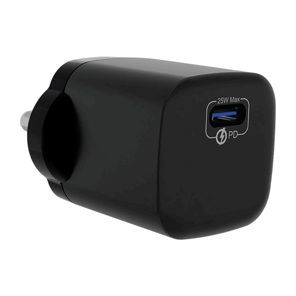 urbn GaN Pro 25W Type C Fast Charger (Adapter Only, GaN Technology, Black)_4