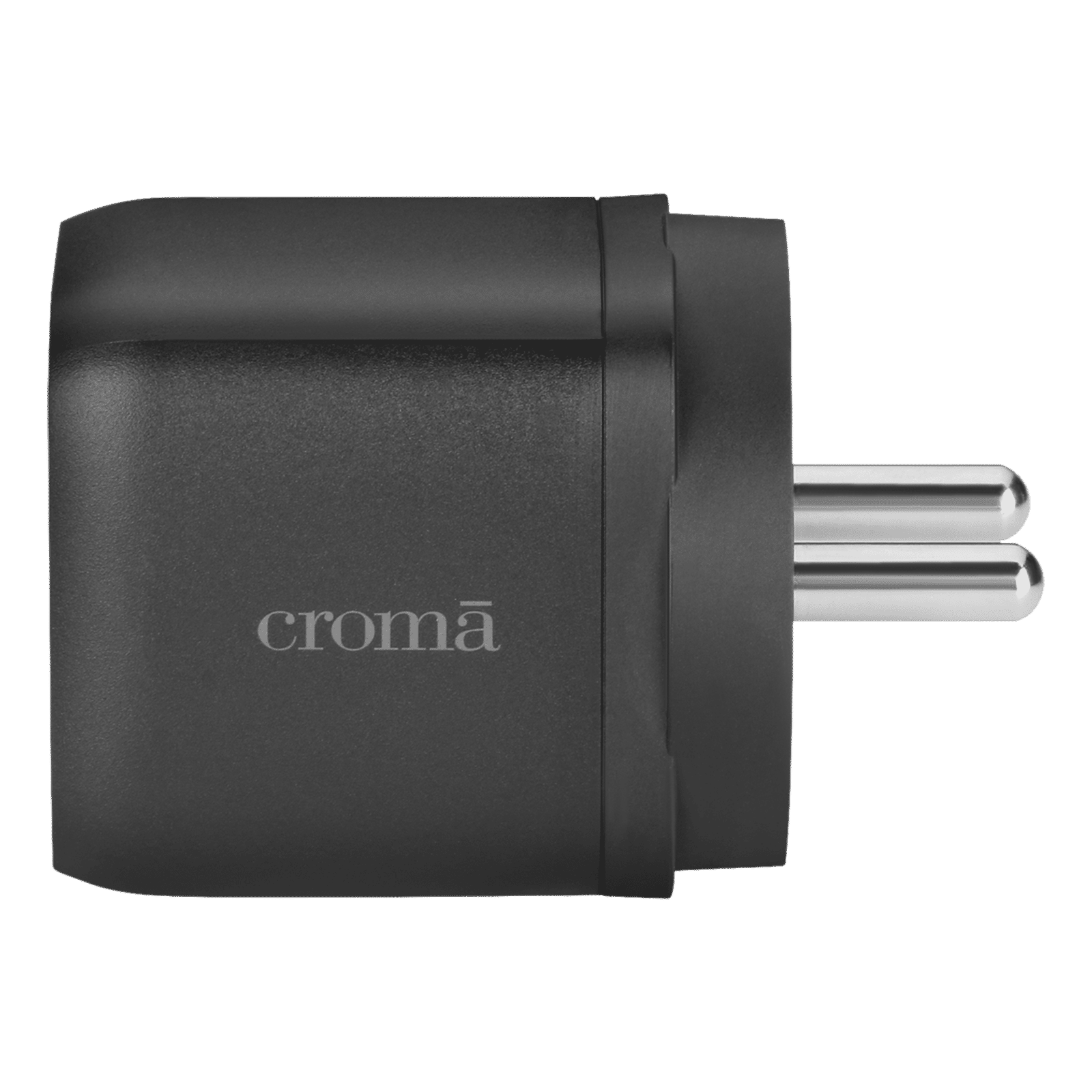 Croma 45W Type C 2 Port GaN Charger (Adapter Only, Black)_12