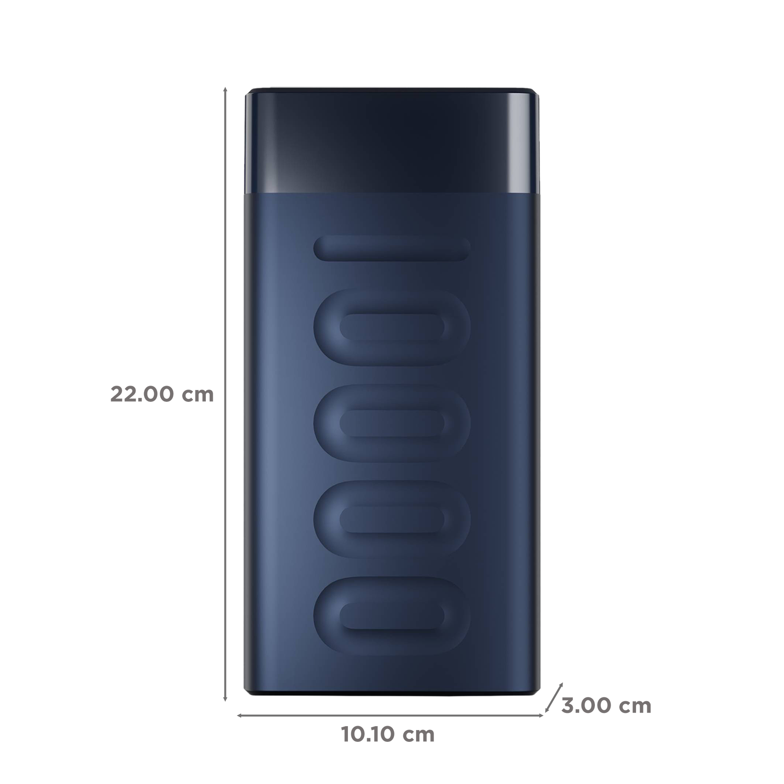 ambrane Stylo 10000 mAh 22.5W Fast Charging Power Bank (1 Type A & 1 Type C, 12 Layers of Advanced Chipset Protection, Blue)_2