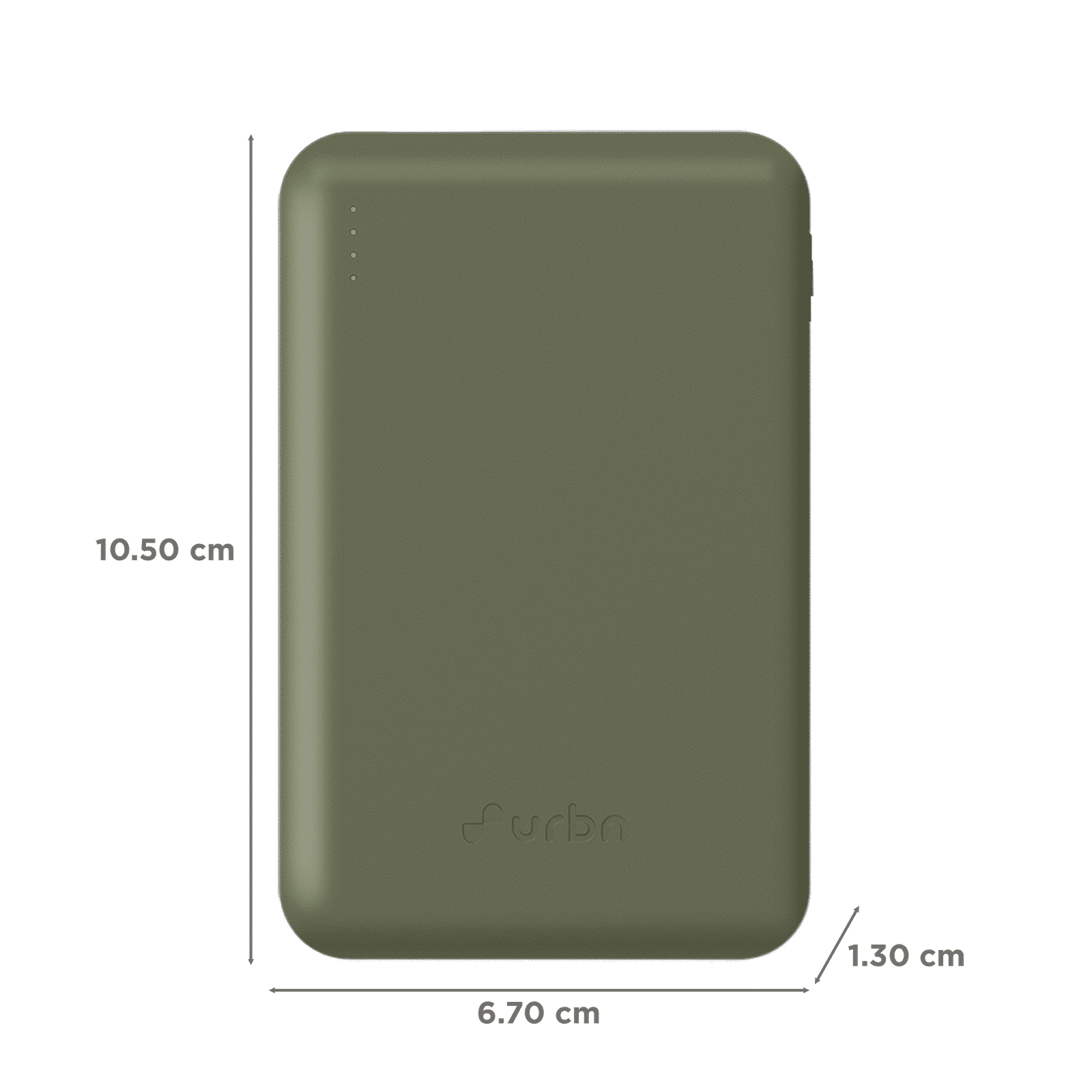 urbn Nano Slim 10000 mAh 22.5W Fast Charging Power Bank (2 Type C & 1 Type A Ports, 12 Layers Circuit Protection, Camo) urbn Nano Slim 10000 mAh 22.5W Fast Charging Power Bank (2 Type C & 1 Type A Ports, 12 Layers Circuit Protection, Camo)_2