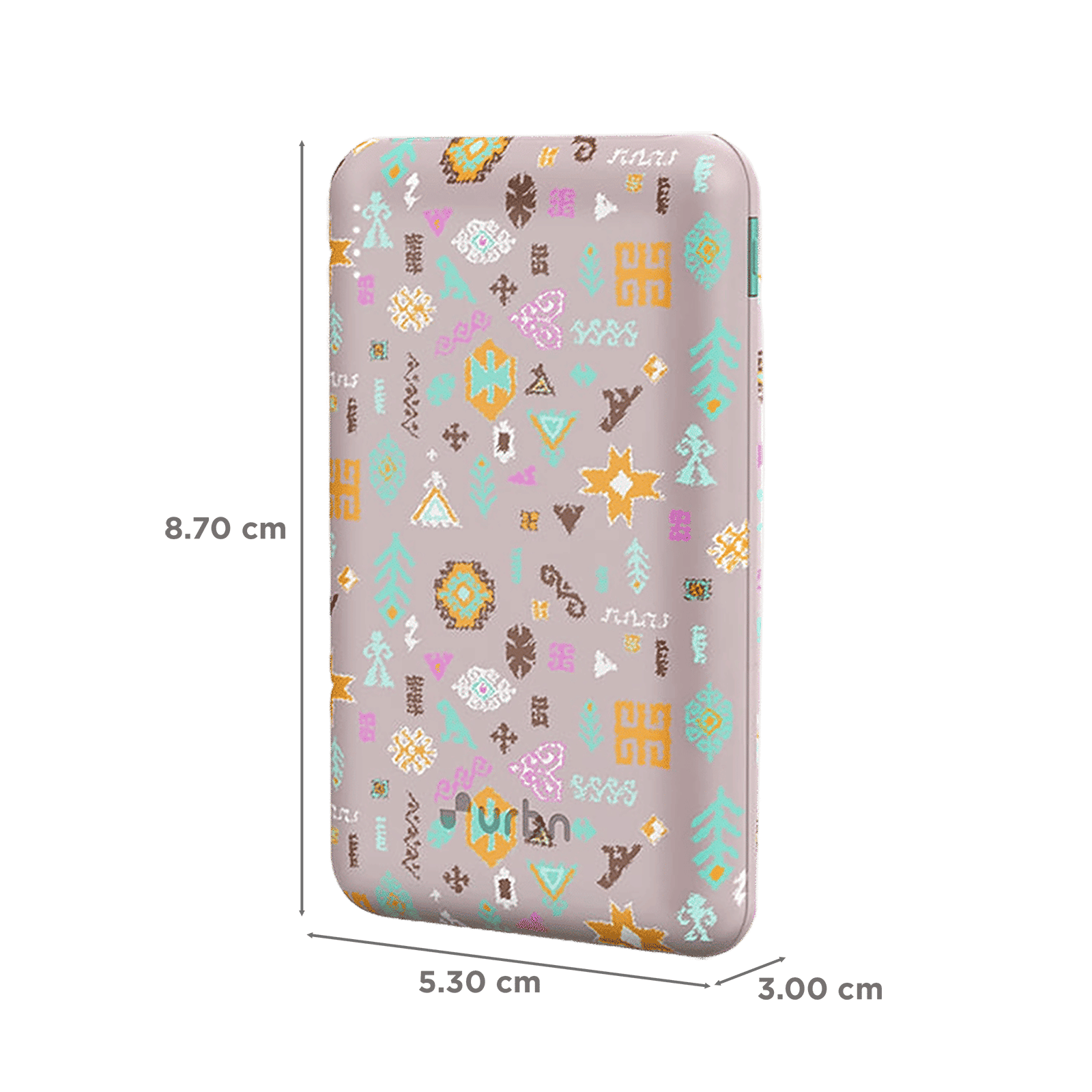 urbn Nano Slim Payal Singhal Edition 10000 mAh 22.5W Fast Charging Power Bank (1 Type A & 2 Type C Ports, 12 Layer Circuit Protection, PS Pink) urbn Nano Slim Payal Singhal Edition 10000 mAh 22.5W Fast Charging Power Bank (1 Type A & 2 Type C Ports, 12 Layer Circuit Protection, PS Pink)_2