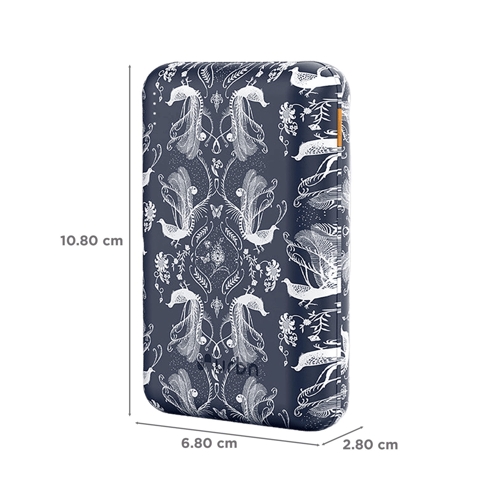 urbn Nano Slim Payal Singhal Edition 20000 mAh 22.5W Fast Charging Power Bank (1 Type A & 2 Type C Ports, 12 Layer Circuit Protection, PS Blue)_2