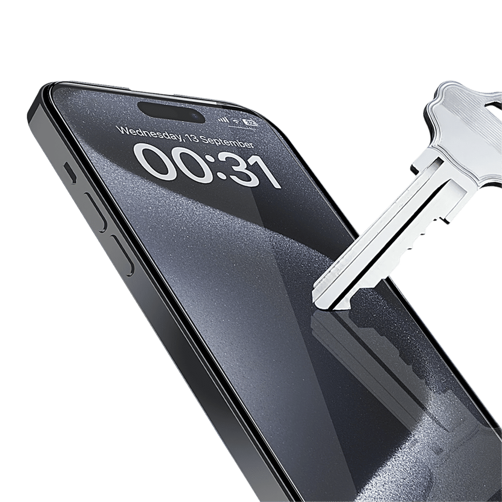GRIPP 3D Tempered Glass for Apple iPhone 15 Pro (9H Hardness) GRIPP 3D Tempered Glass for Apple iPhone 15 Pro (9H Hardness)_6