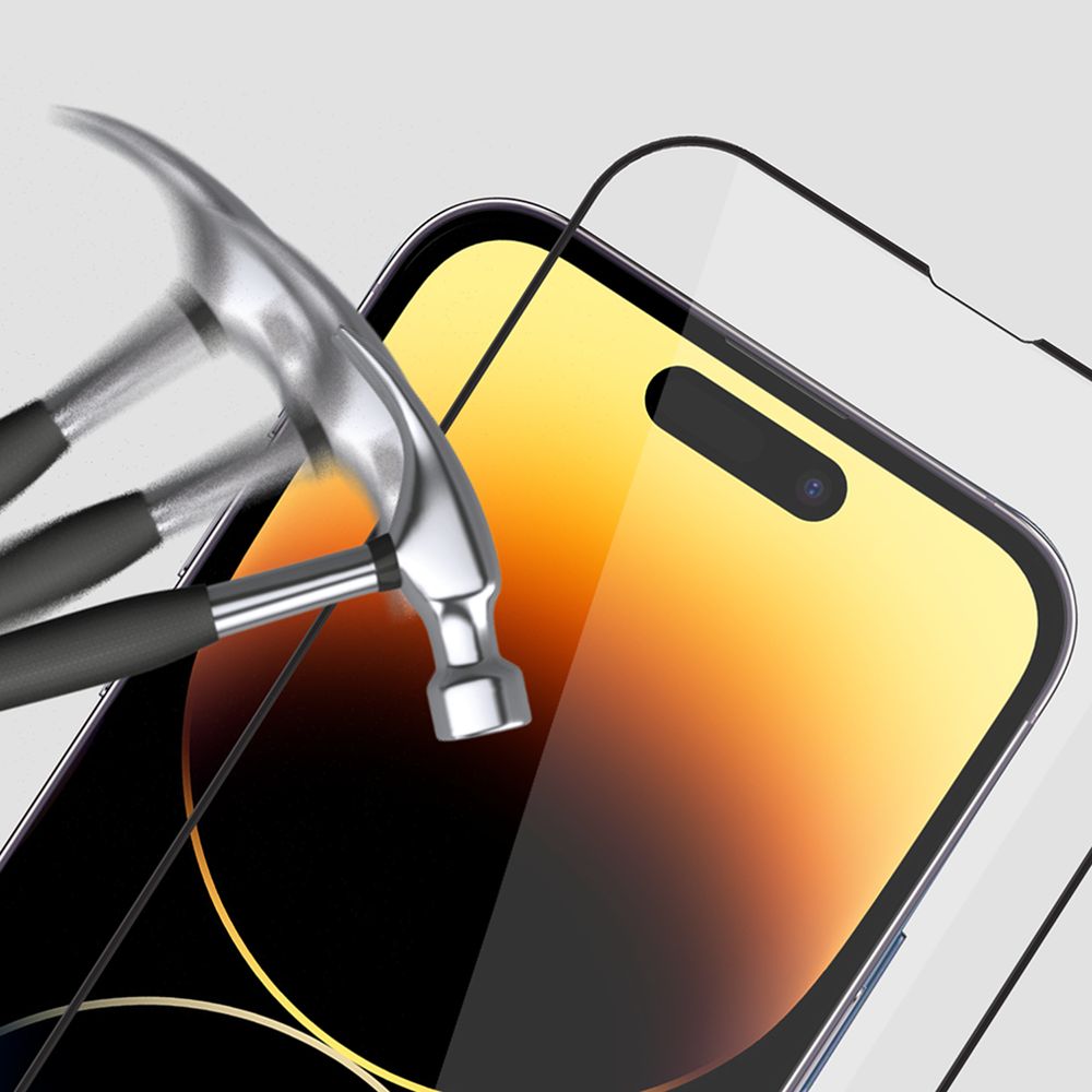 GRIPP 3D Tempered Glass for Apple iPhone 14 (9H Hardness)_8