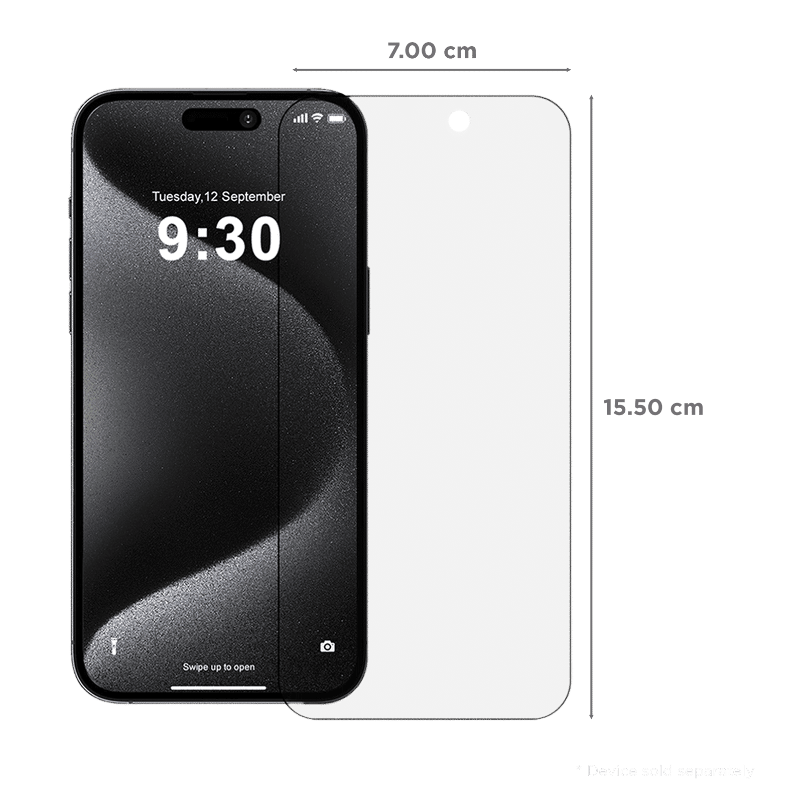 GRIPP Privacy Tempered Glass for Apple iPhone 15 Pro (9H Hardness Scratch Resistant) GRIPP Privacy Tempered Glass for Apple iPhone 15 Pro (9H Hardness Scratch Resistant)_2