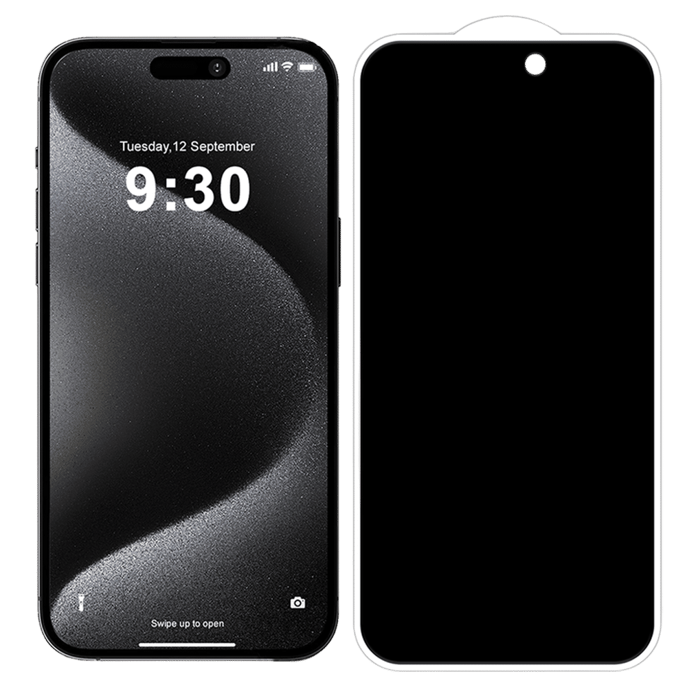 GRIPP Privacy Tempered Glass for Apple iPhone 15 Pro (9H Hardness Scratch Resistant) GRIPP Privacy Tempered Glass for Apple iPhone 15 Pro (9H Hardness Scratch Resistant)_5