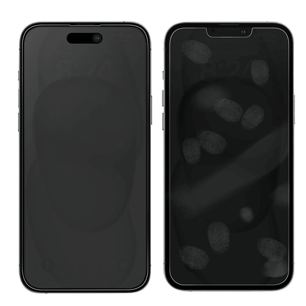 GRIPP Privacy Matte Tempered Glass for Apple iPhone 15 Plus (9H Hardness Scratch Resistant)_11