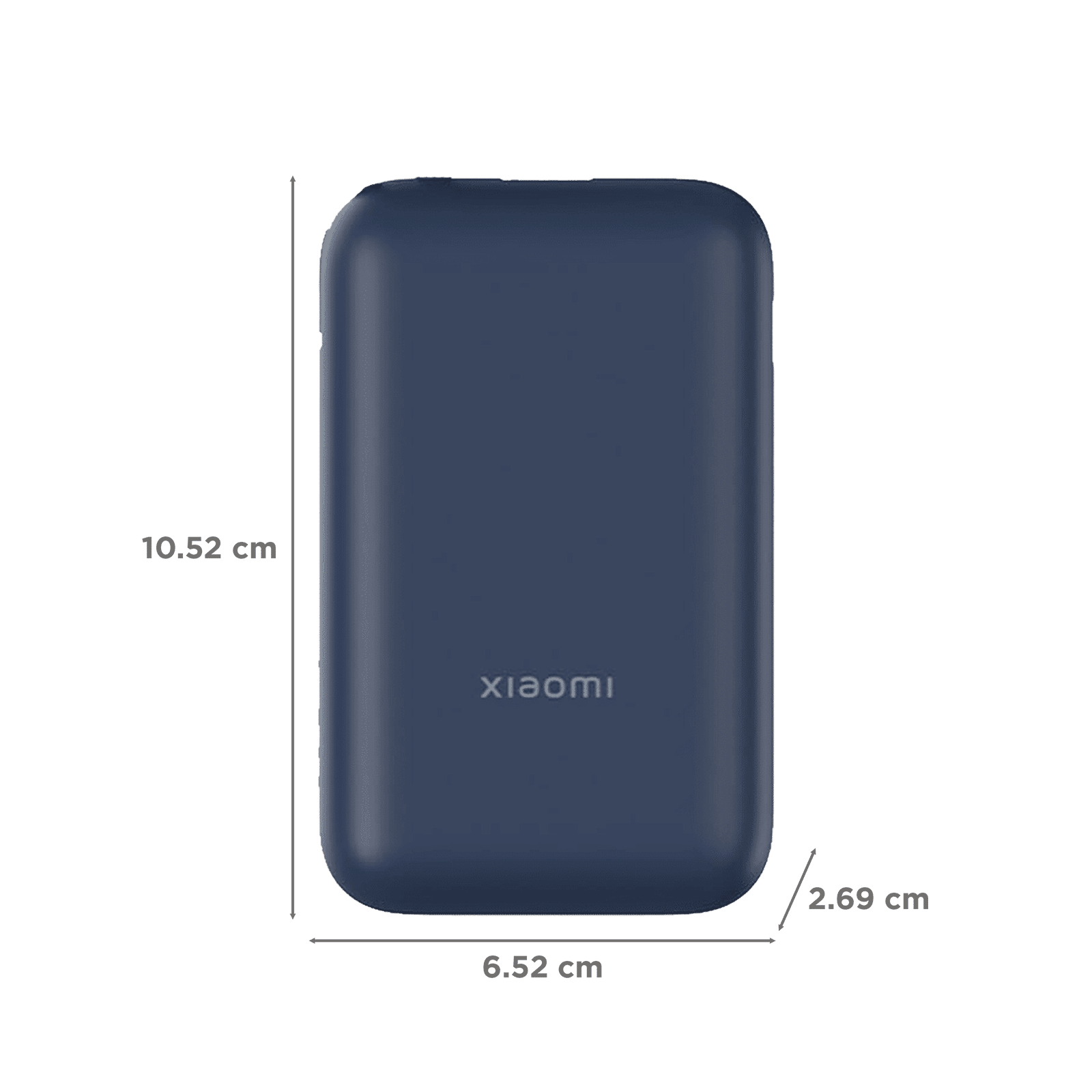 Xiaomi Pocket 10000 mAh 22.5W Fast Charging Power Bank (2 Type A & 1 Type C Ports, Quick Charge 3.0, Blue)_2
