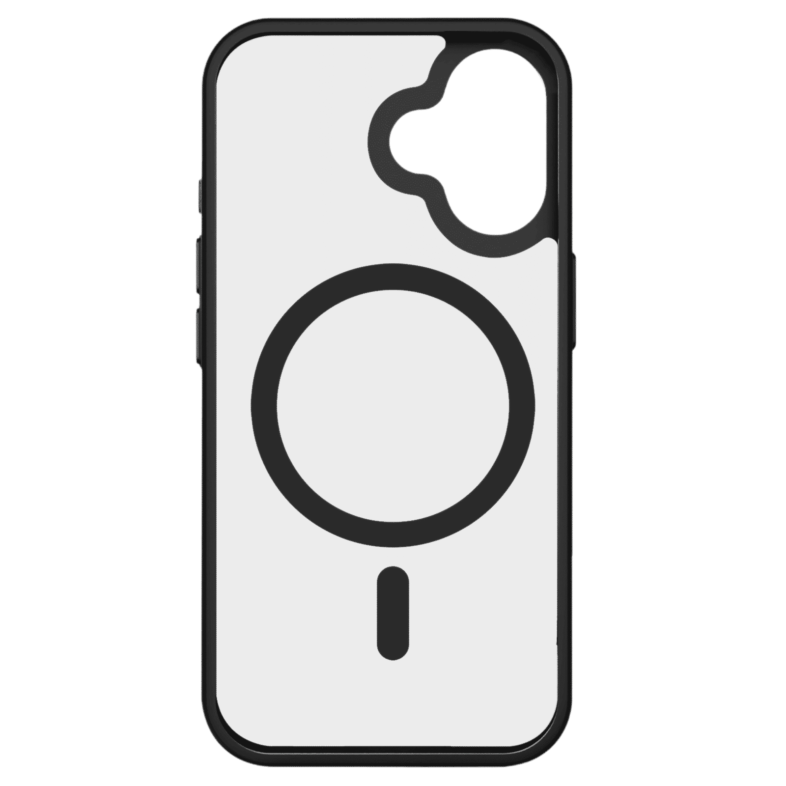 GRIPP Bolt Xtreme Hard & Soft TPU Back Cover for Apple iPhone 16 Plus (MagSafe Compatible, Black)_4