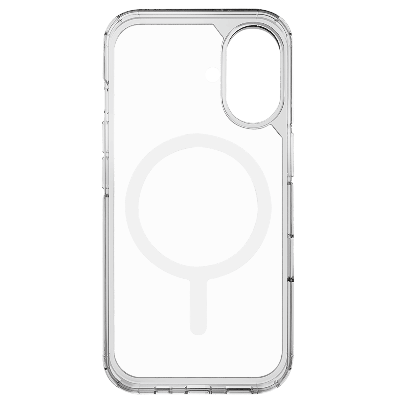 GRIPP Duce Tempered Glass & Polycarbonate, Silicone Back Cover Combo for Apple iPhone 16 Plus (MagSafe Charging Support, Transparent)_4
