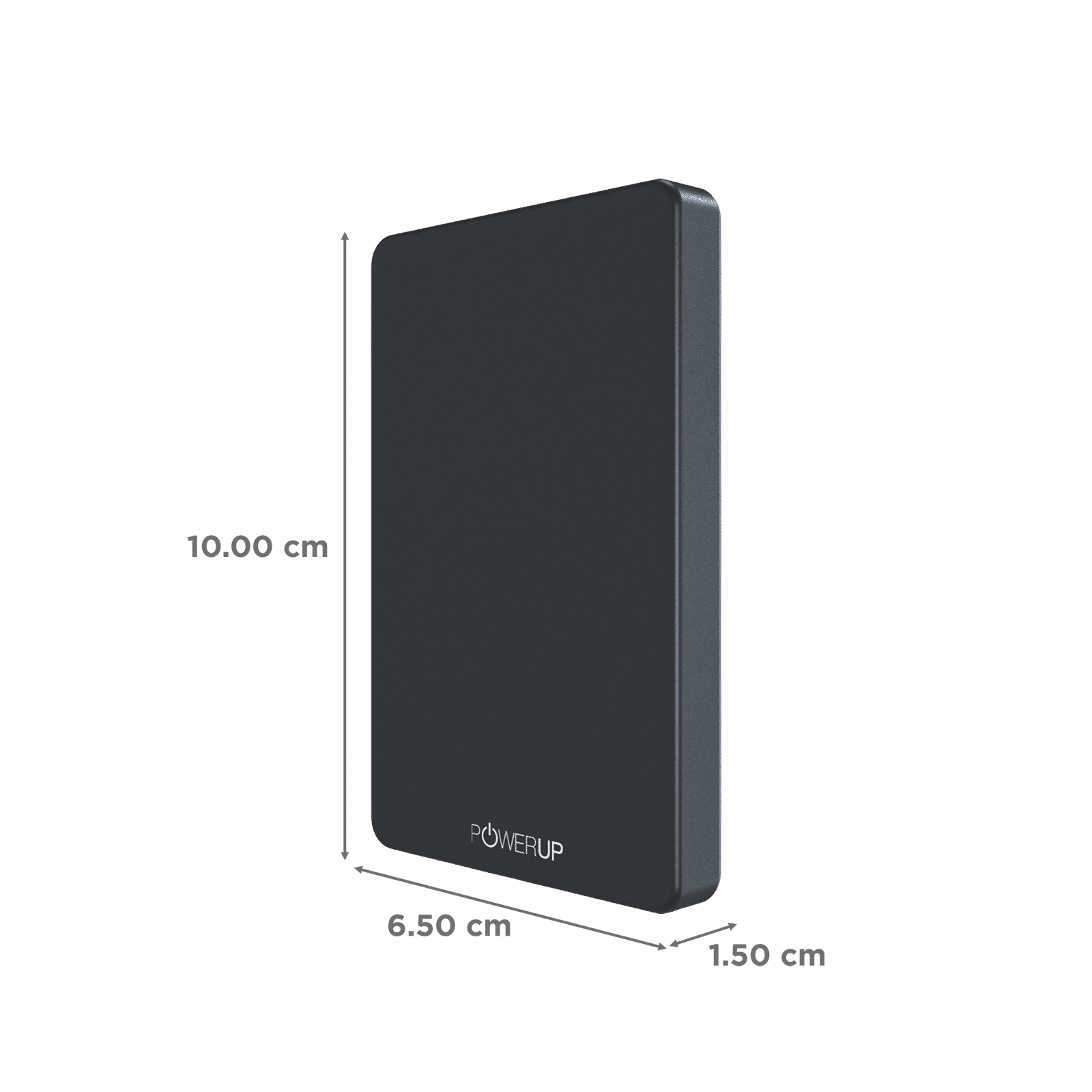 POWERUP PowerSlim Mini 10000 mAh 22.5W Fast Charging Power Bank (USB Type C Port, Metal & Magnet Casing, MagSafe Technology, Black) POWERUP PowerSlim Mini 10000 mAh 22.5W Fast Charging Power Bank (USB Type C Port, Metal & Magnet Casing, MagSafe Technology, Black)_2