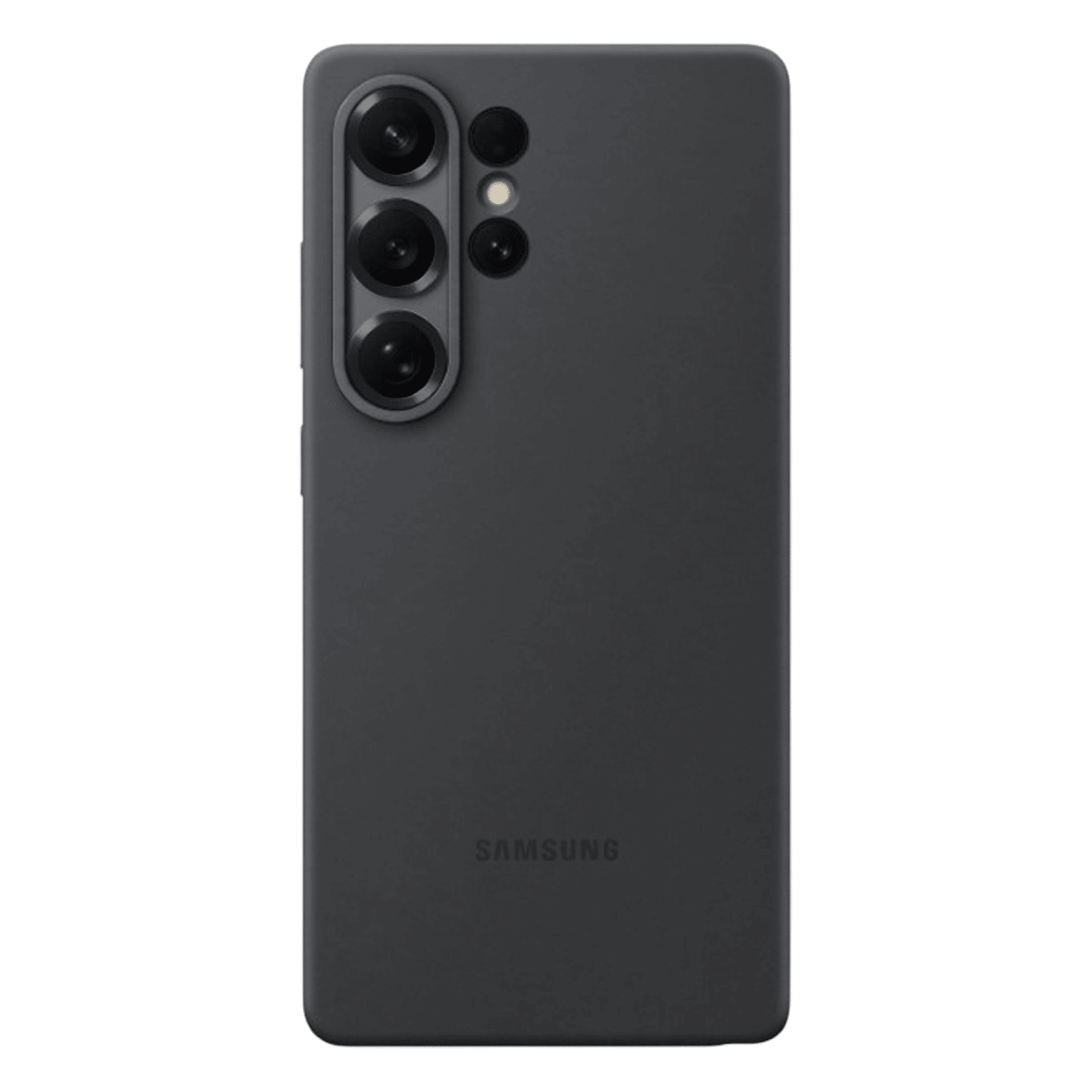 SAMSUNG Soft Silicone Back Case for SAMSUNG Galaxy S25 Ultra (Ul Certified, Black)_1