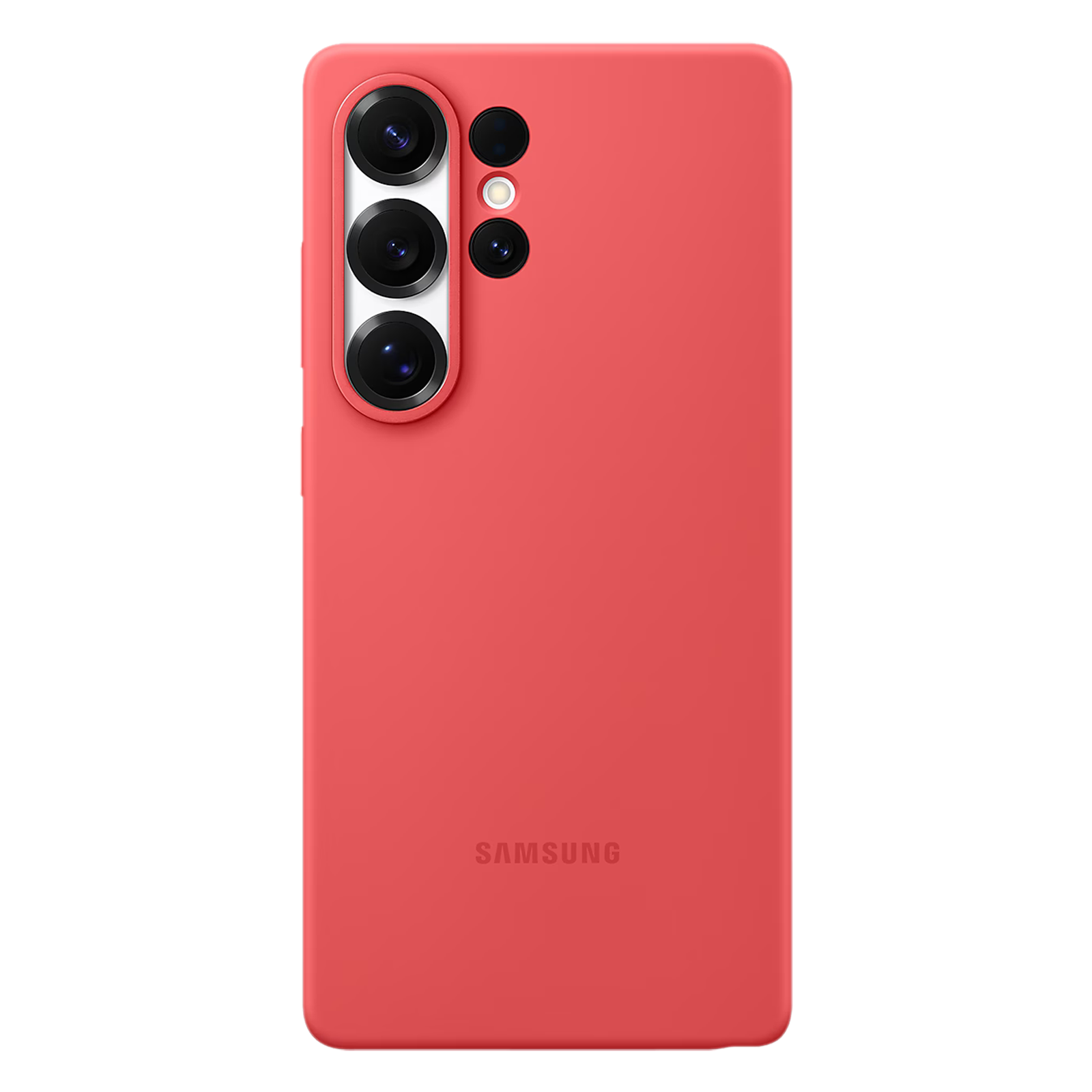 SAMSUNG Soft Silicone Back Case for SAMSUNG Galaxy S25 Ultra (Ul Certified, Red) SAMSUNG Soft Silicone Back Case for SAMSUNG Galaxy S25 Ultra (Ul Certified, Red)_1