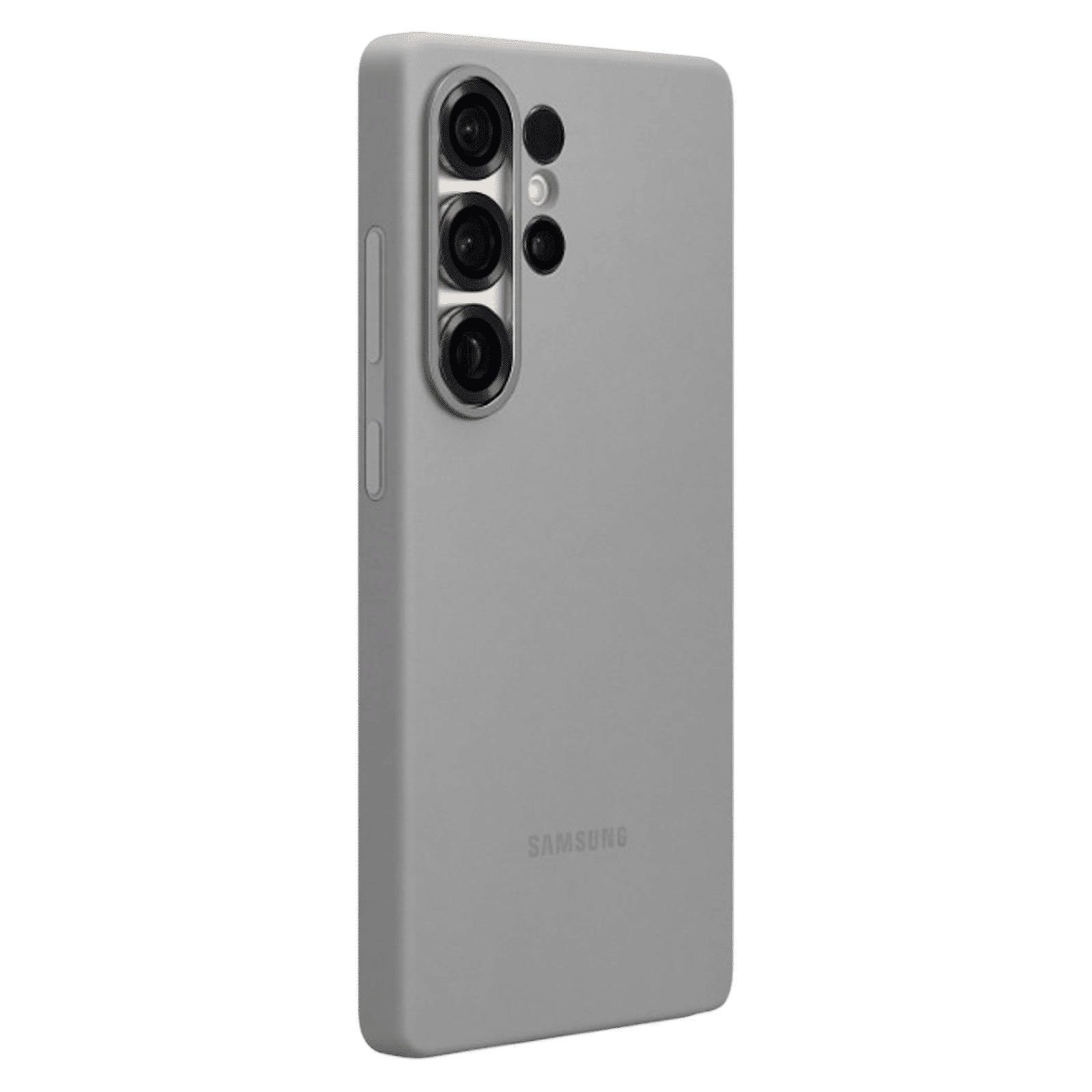SAMSUNG Soft Silicone Back Case for SAMSUNG Galaxy S25 Ultra (Ul Certified, Gray)_3