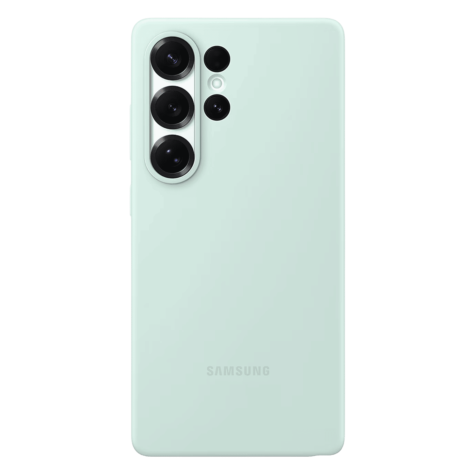 SAMSUNG Soft Silicone Back Case for SAMSUNG Galaxy S25 Ultra (Ul Certified, Mint)_1