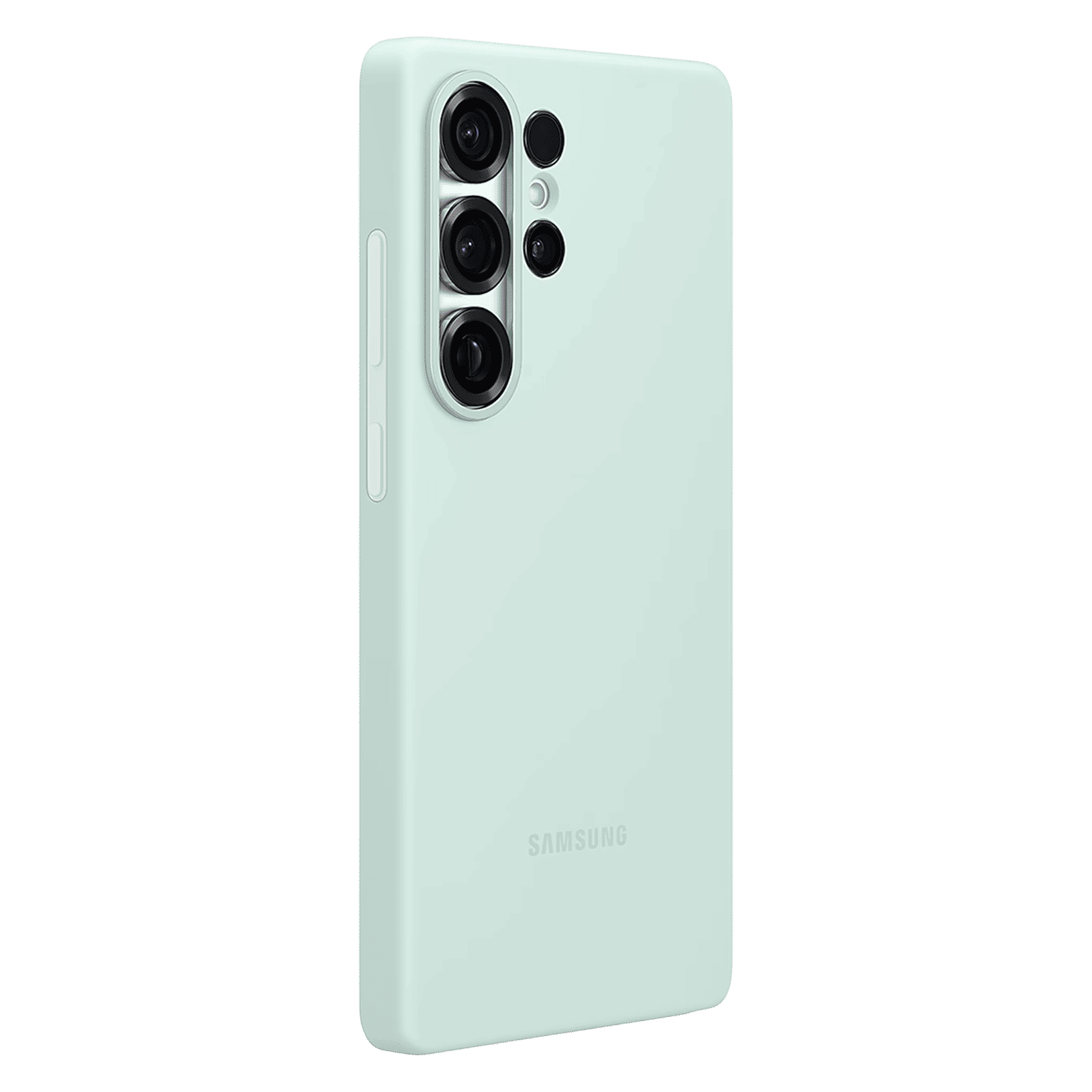 SAMSUNG Soft Silicone Back Case for SAMSUNG Galaxy S25 Ultra (Ul Certified, Mint)_3