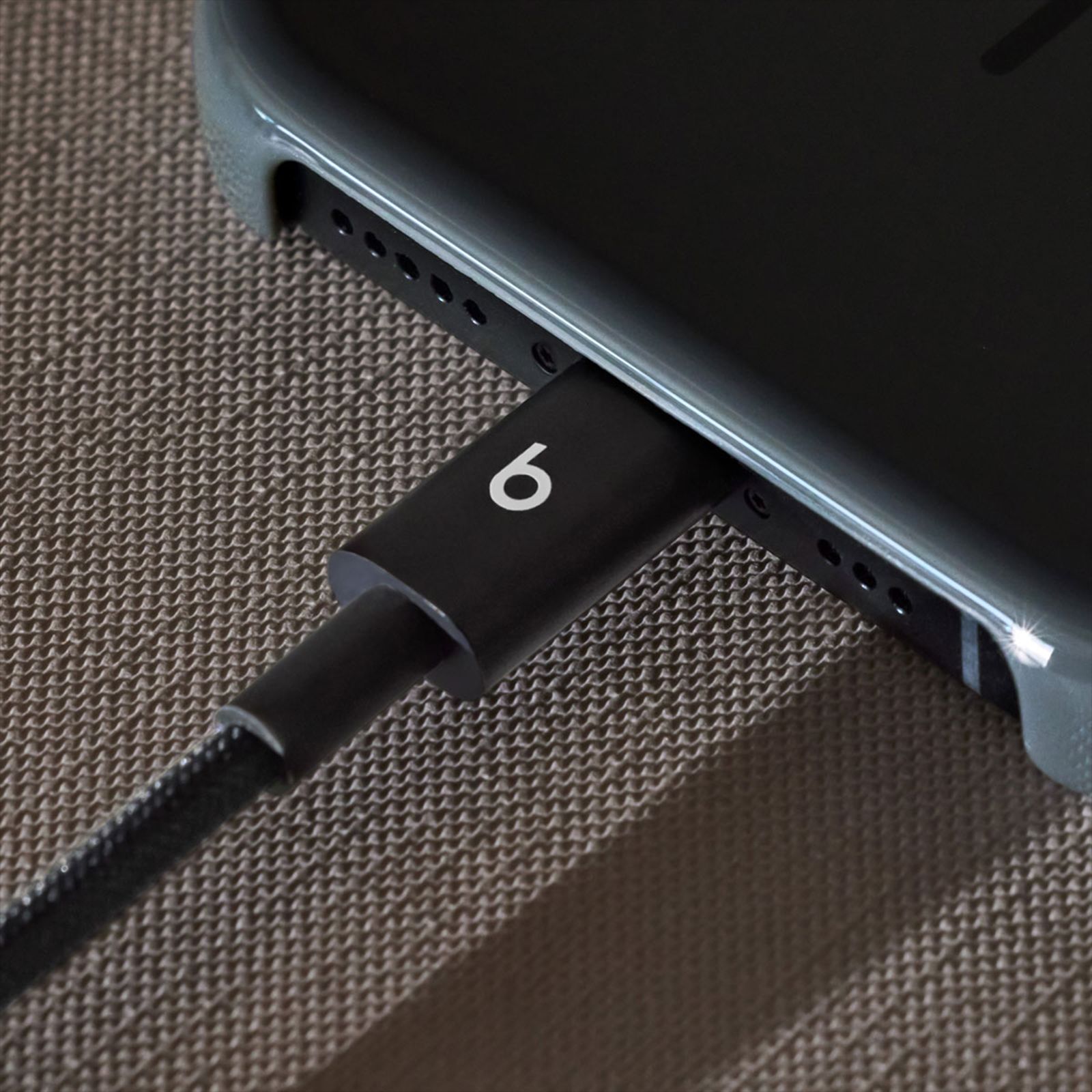 beats Type C to Type C 5 Feet (1.5M) Cable (Tangle-free Woven Design, Bolt Black)_4