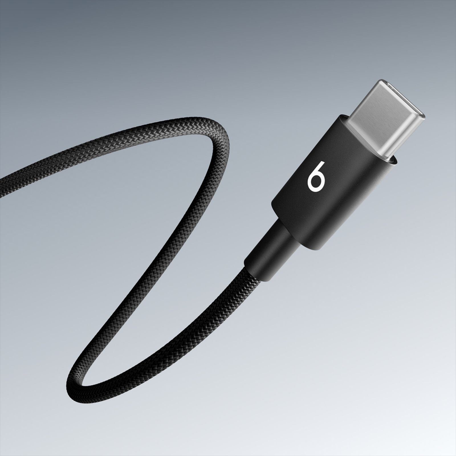 beats Type C to Type C 5 Feet (1.5M) Cable (Tangle-free Woven Design, Bolt Black)_5