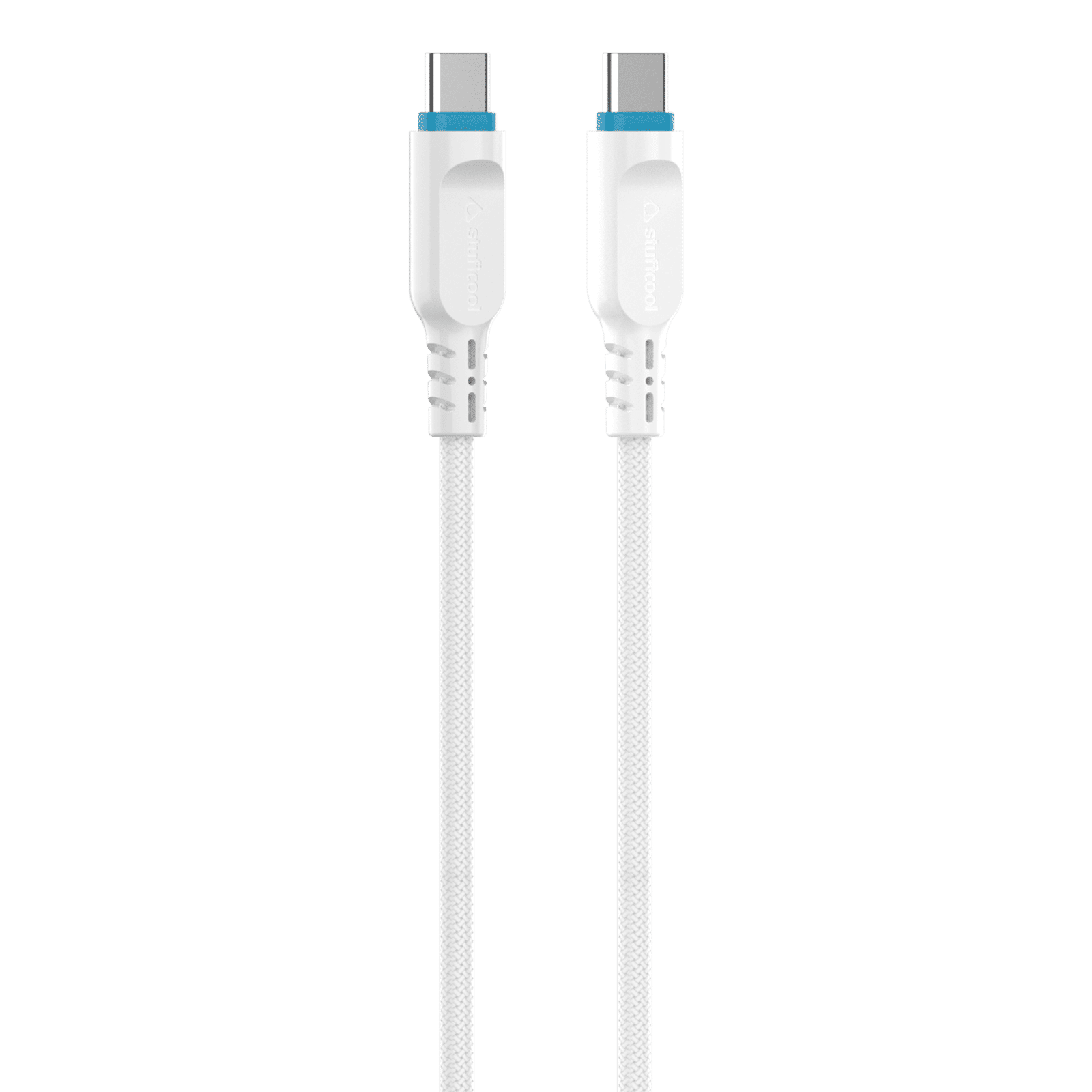stuffcool Tug Type C to Type C 3.93 Feet (1.2M) Cable (Sync & Charge, White) stuffcool Tug Type C to Type C 3.93 Feet (1.2M) Cable (Sync & Charge, White)_3
