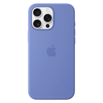 Apple Soft Silicone Back Cover Apple iPhone 16 Pro Max (MagSafe Charging Support, Periwinkle)
