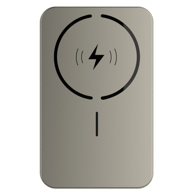 stuffcool Click 10 10000 mAh 20W Fast Charging Power Bank (1 Type A Port, 1 Type C Port, LED Display, Titanium)
