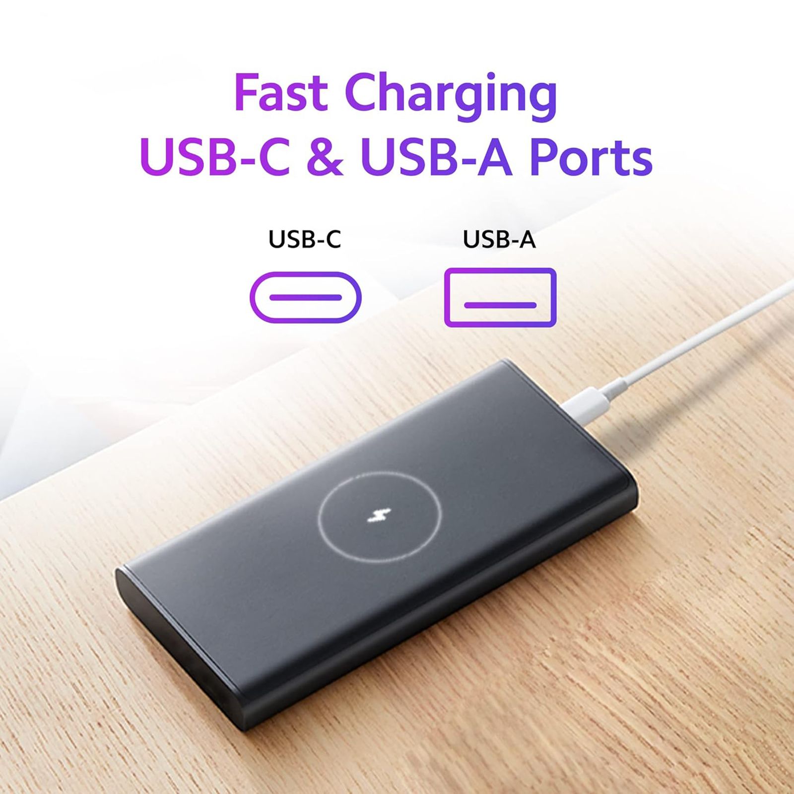 Xiaomi 10000 mAh 18W Fast Charging Power Bank (1 Type A & 1 Type C Port, 12 Layer Advanced Chip Protection, Black)_7