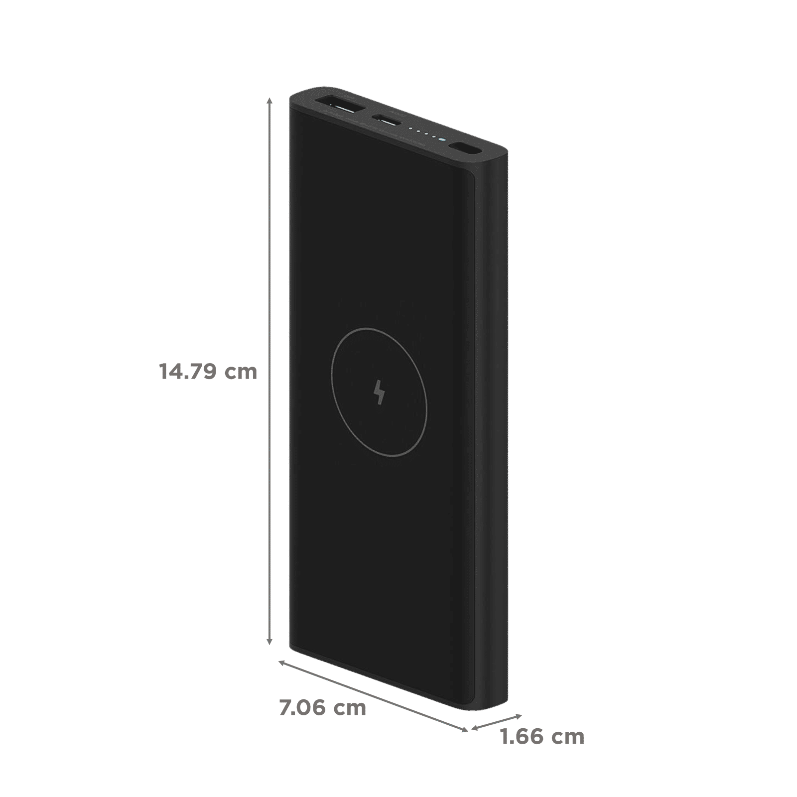 Xiaomi 10000 mAh 18W Fast Charging Power Bank (1 Type A & 1 Type C Port, 12 Layer Advanced Chip Protection, Black)_2