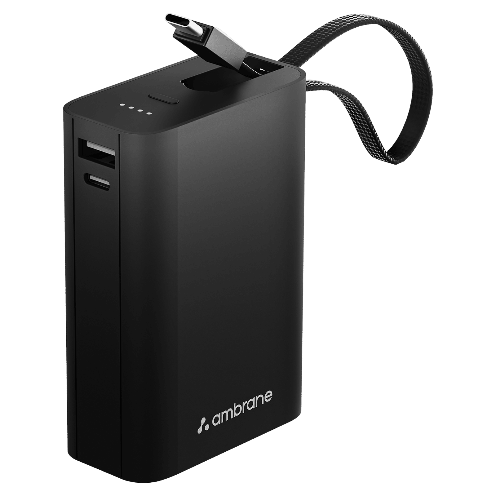 ambrane MiniCharge 20 20000 mAh 22.5W Fast Charging Power Bank (1 Type A Port, 1 Type C Port, Metallic Finish, SafeCharge Technology, Black & Grey)_5
