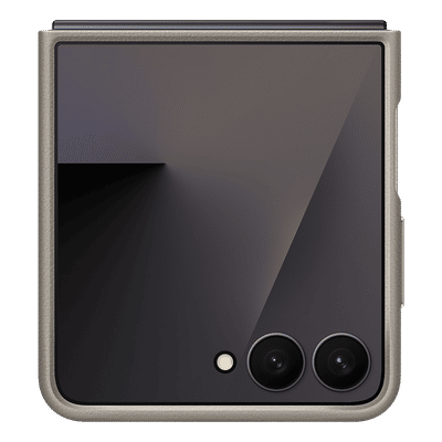 SAMSUNG Polycarbonate Back Cover for SAMSUNG Galaxy Z Flip7 (Kindsuit, Taupe)