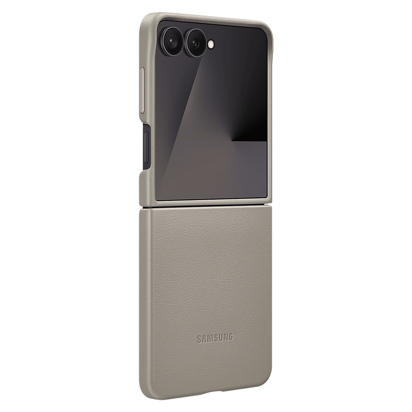 SAMSUNG Polycarbonate Back Cover for SAMSUNG Galaxy Z Flip7 (Kindsuit, Taupe)_4