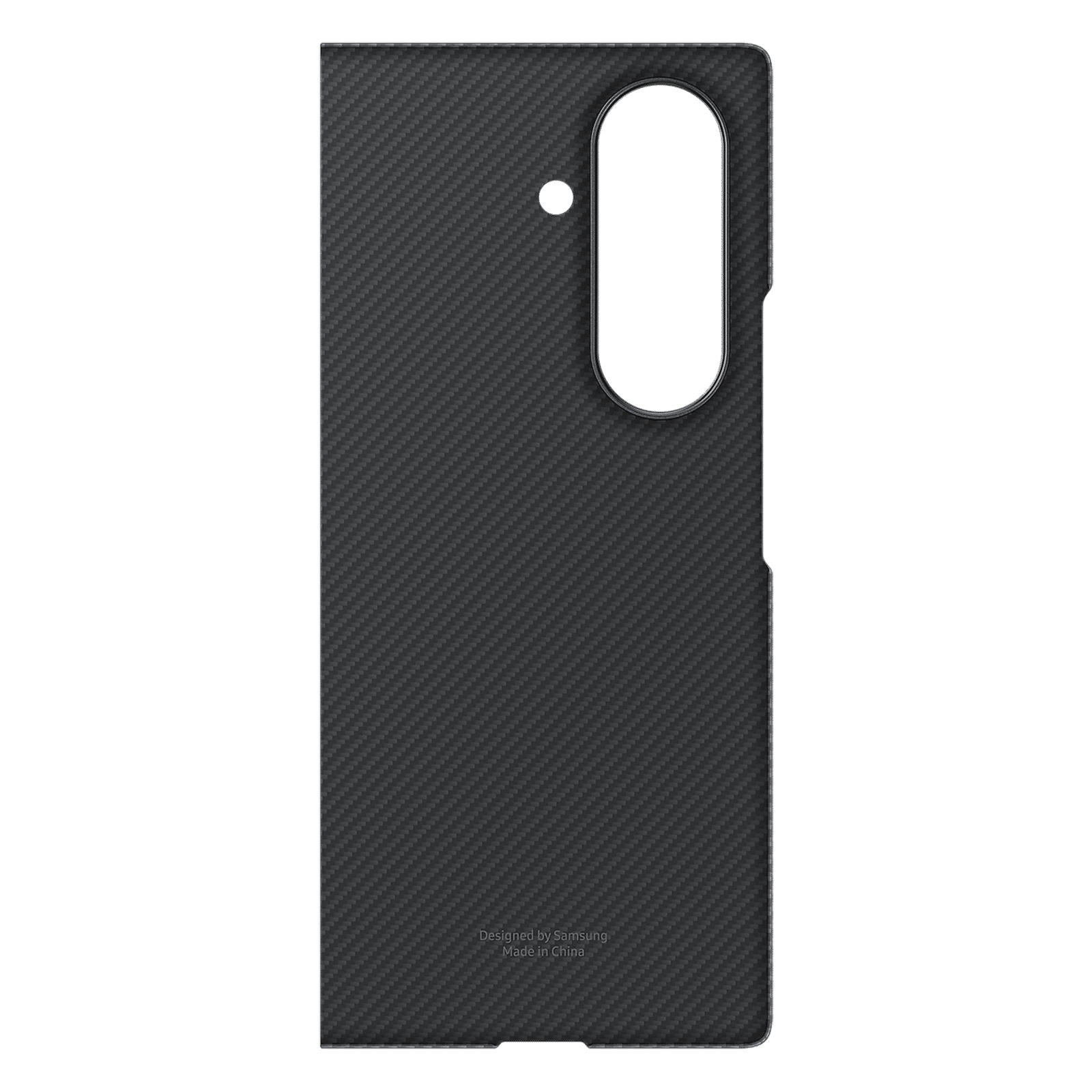 SAMSUNG Aramid & Carbon Fiber Back Cover for SAMSUNG Galaxy Z Fold7 (Easy-to-grip Feel, Black) SAMSUNG Aramid & Carbon Fiber Back Cover for SAMSUNG Galaxy Z Fold7 (Easy-to-grip Feel, Black)_2