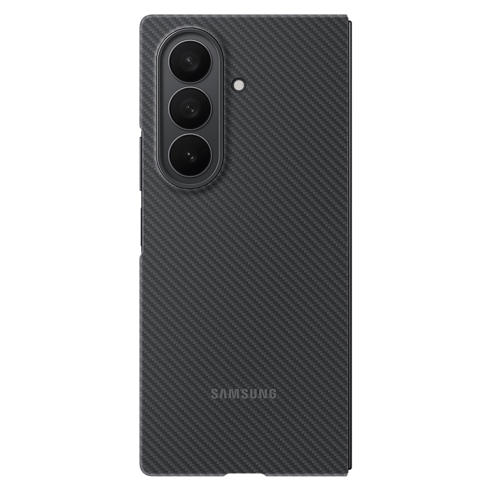 SAMSUNG Aramid & Carbon Fiber Back Cover for SAMSUNG Galaxy Z Fold7 (Easy-to-grip Feel, Black) SAMSUNG Aramid & Carbon Fiber Back Cover for SAMSUNG Galaxy Z Fold7 (Easy-to-grip Feel, Black)_3