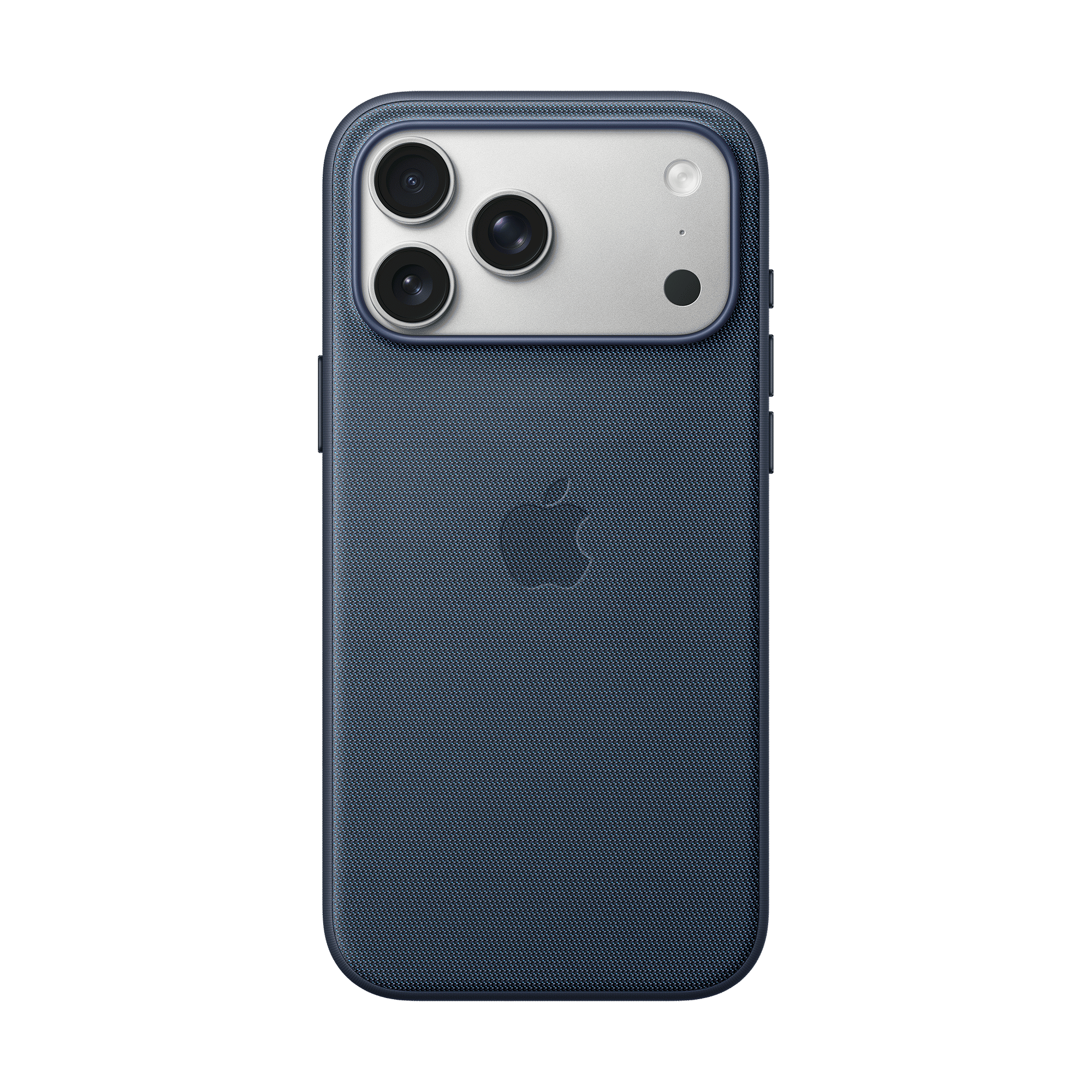 Apple TechWoven TPU & Recycled Polyester Back Cover for Apple iPhone 17 Pro Max (MagSafe Compatible, Blue) Apple TechWoven TPU & Recycled Polyester Back Cover for Apple iPhone 17 Pro Max (MagSafe Compatible, Blue)_1