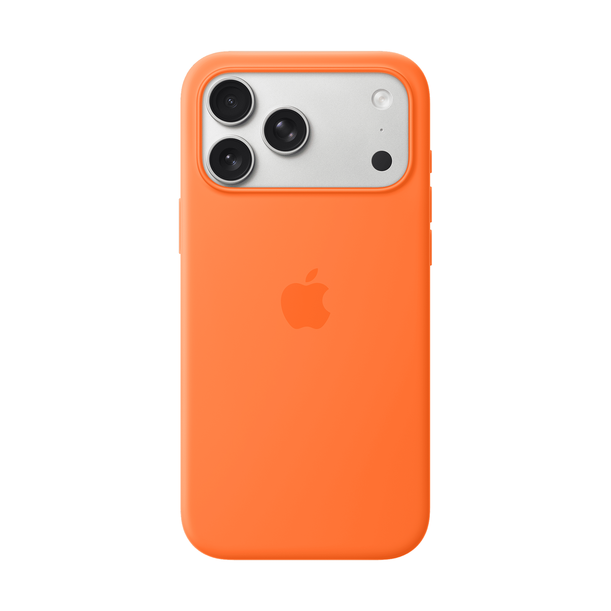 Apple Soft Silicone Back Cover for Apple iPhone 17 Pro Max (MagSafe Compatible, Orange) Apple Soft Silicone Back Cover for Apple iPhone 17 Pro Max (MagSafe Compatible, Orange)_1