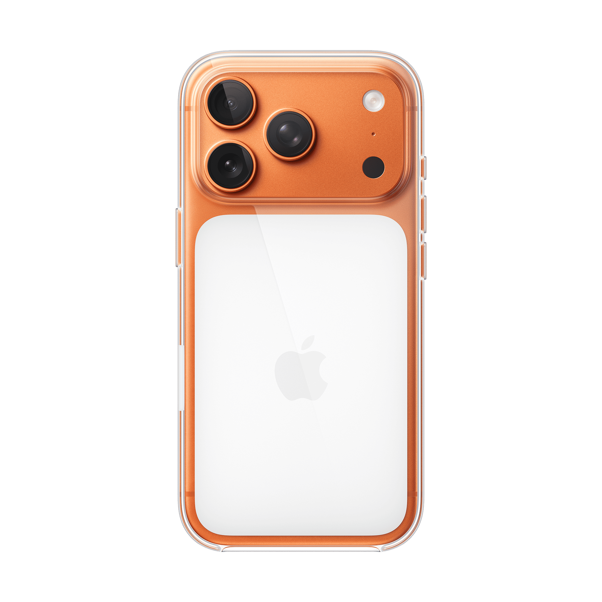 Apple MGFT4ZM/A Polycarbonate Back Cover for Apple iPhone 17 Pro (MagSafe Charging Support, Clear) Apple MGFT4ZM/A Polycarbonate Back Cover for Apple iPhone 17 Pro (MagSafe Charging Support, Clear)_1