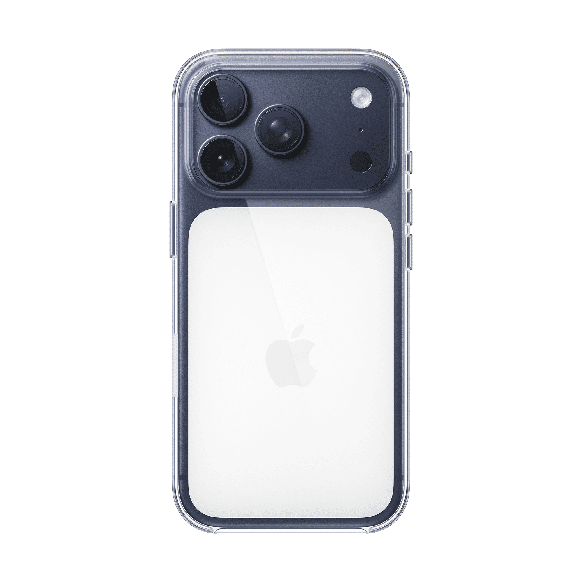 Apple MGFT4ZM/A Polycarbonate Back Cover for Apple iPhone 17 Pro (MagSafe Charging Support, Clear) Apple MGFT4ZM/A Polycarbonate Back Cover for Apple iPhone 17 Pro (MagSafe Charging Support, Clear)_2