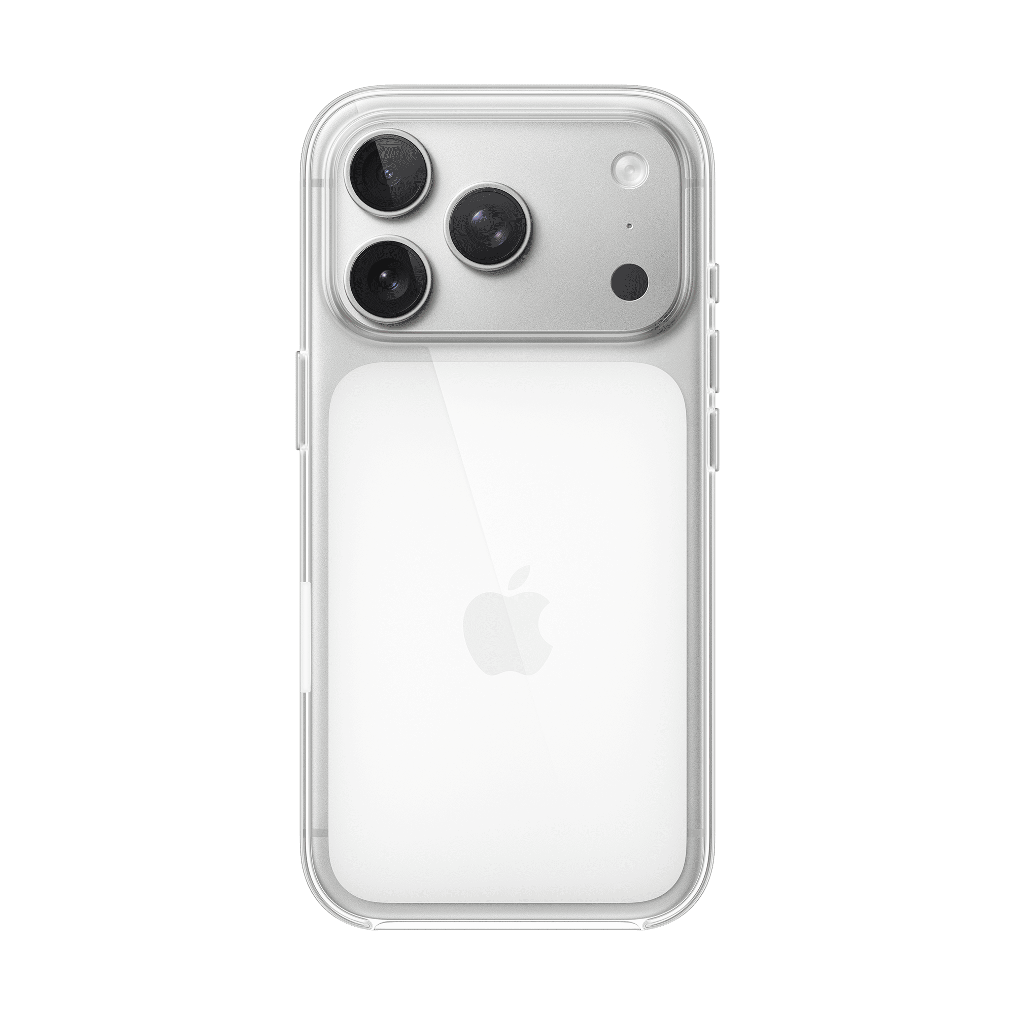 Apple MGFT4ZM/A Polycarbonate Back Cover for Apple iPhone 17 Pro (MagSafe Charging Support, Clear) Apple MGFT4ZM/A Polycarbonate Back Cover for Apple iPhone 17 Pro (MagSafe Charging Support, Clear)_4