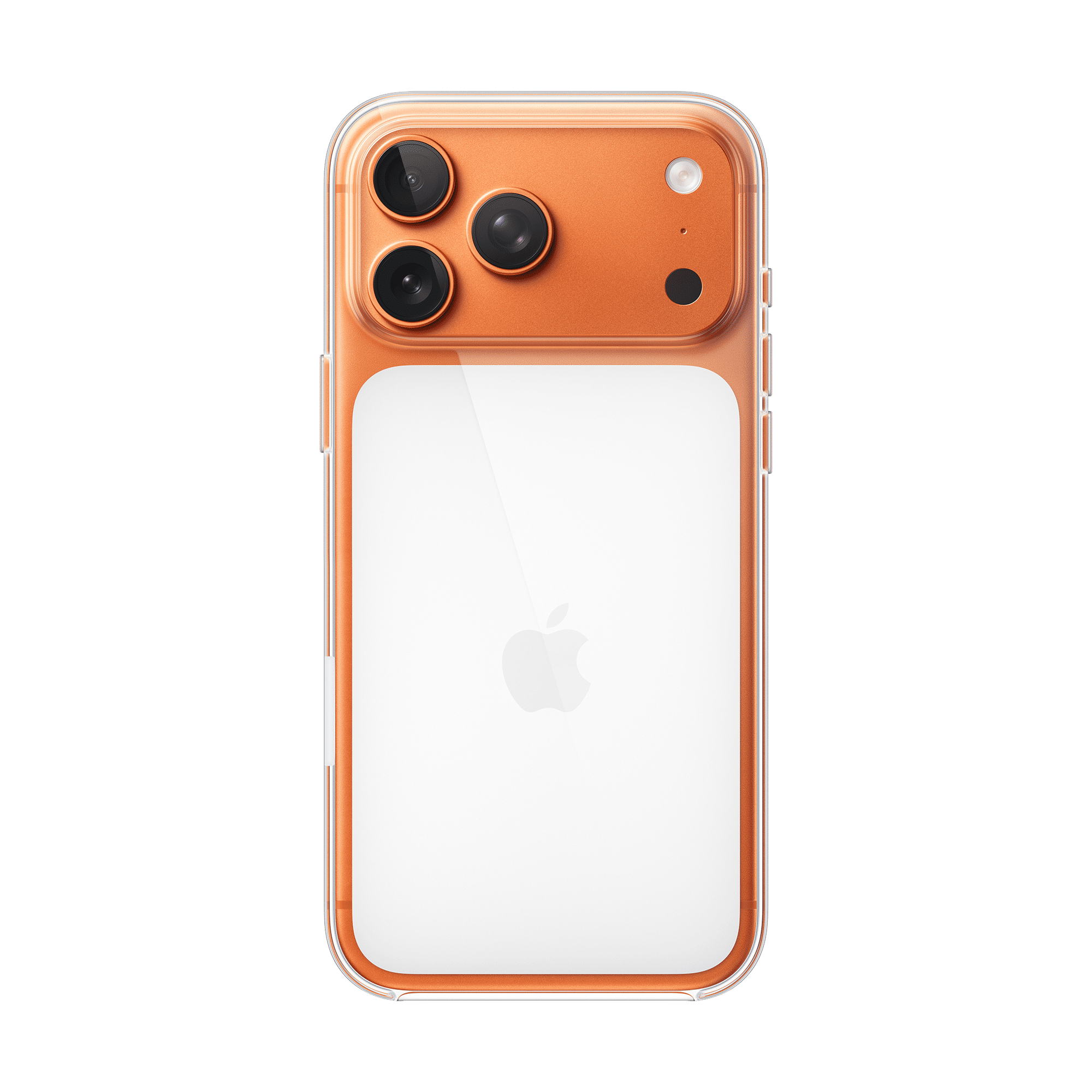 Apple Polycarbonate Back Cover for Apple iPhone 17 Pro Max (MagSafe Charging Support, Clear) Apple Polycarbonate Back Cover for Apple iPhone 17 Pro Max (MagSafe Charging Support, Clear)_1