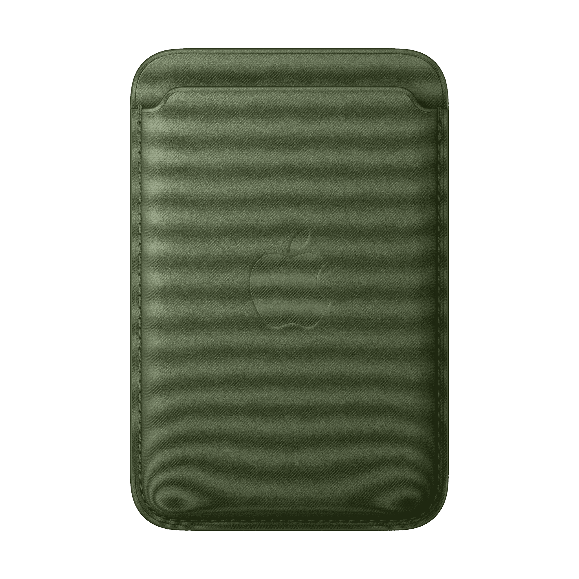 Apple FineWoven Wallet for Apple iPhone Air, 17 Pro, 17 Pro Max, 17, 16 Pro, 16 Pro Max, 16, 16 Plus, 15 Pro, 15 Pro Max, 15, 15 Plus, 14 Pro, 14 Pro Max, 14, 14 Plus, 13 Pro, 13 Pro Max, 13 mini, 13, 12 Pro, 12 Pro Max (Built-in Magnets, Moss)_1