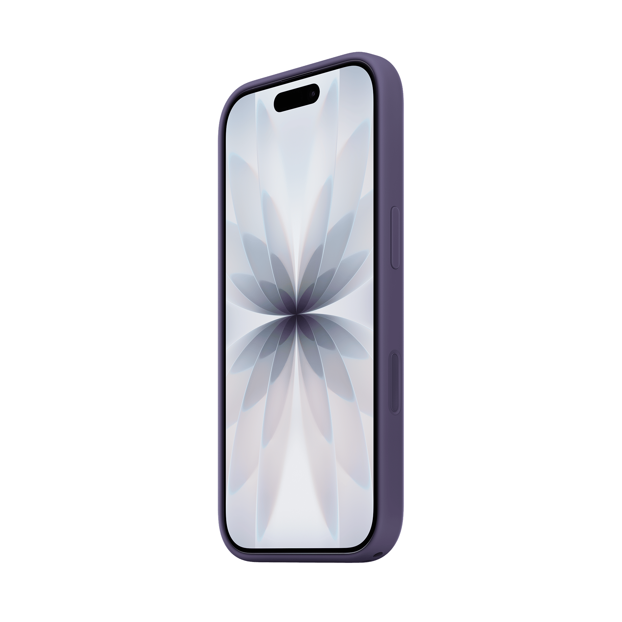 Apple Soft Silicone Back Cover for Apple iPhone 17 (MagSafe Compatible, Purple Fog)_2