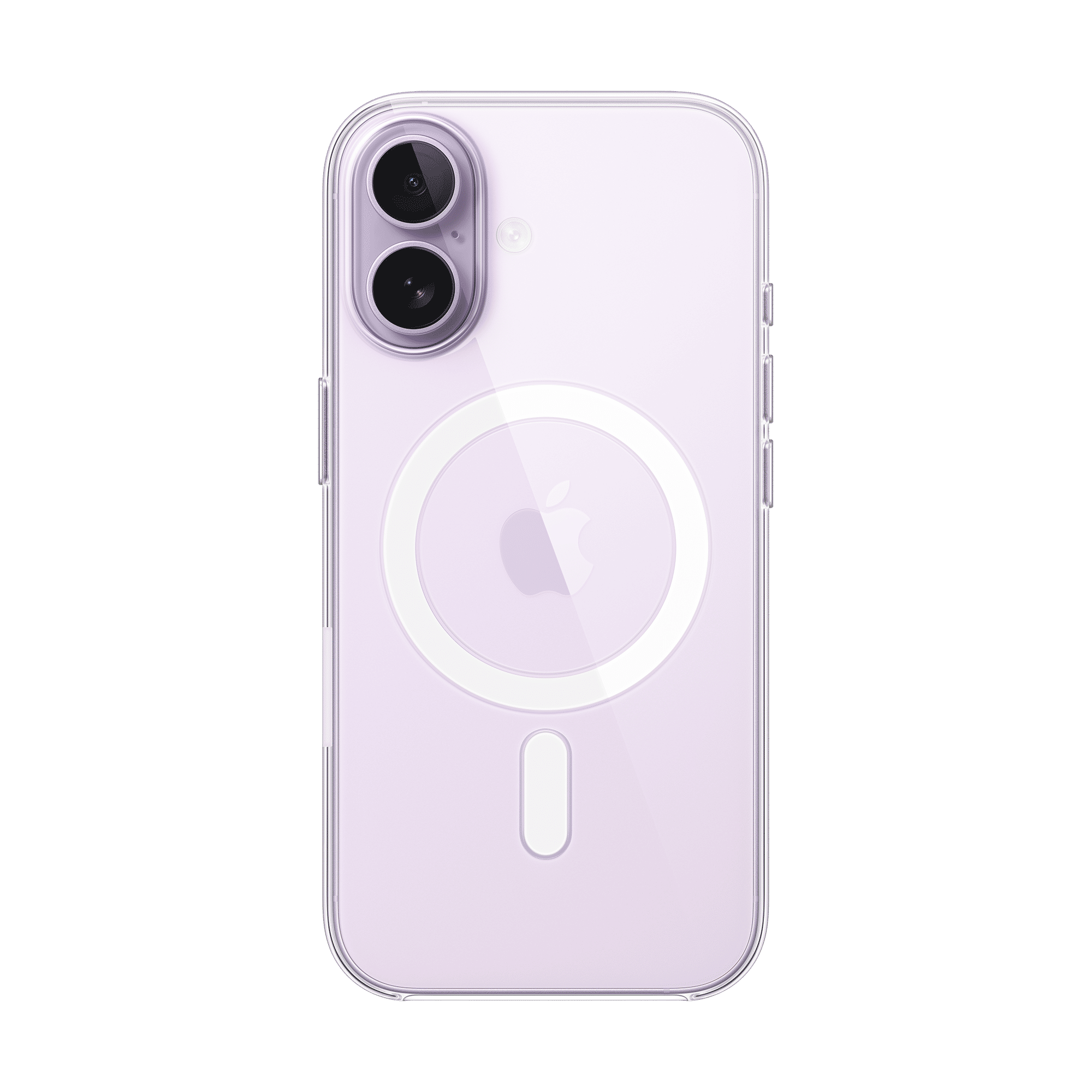 Apple Polycarbonate Back Cover for Apple iPhone 17 (MagSafe Charging Support, Clear)_2