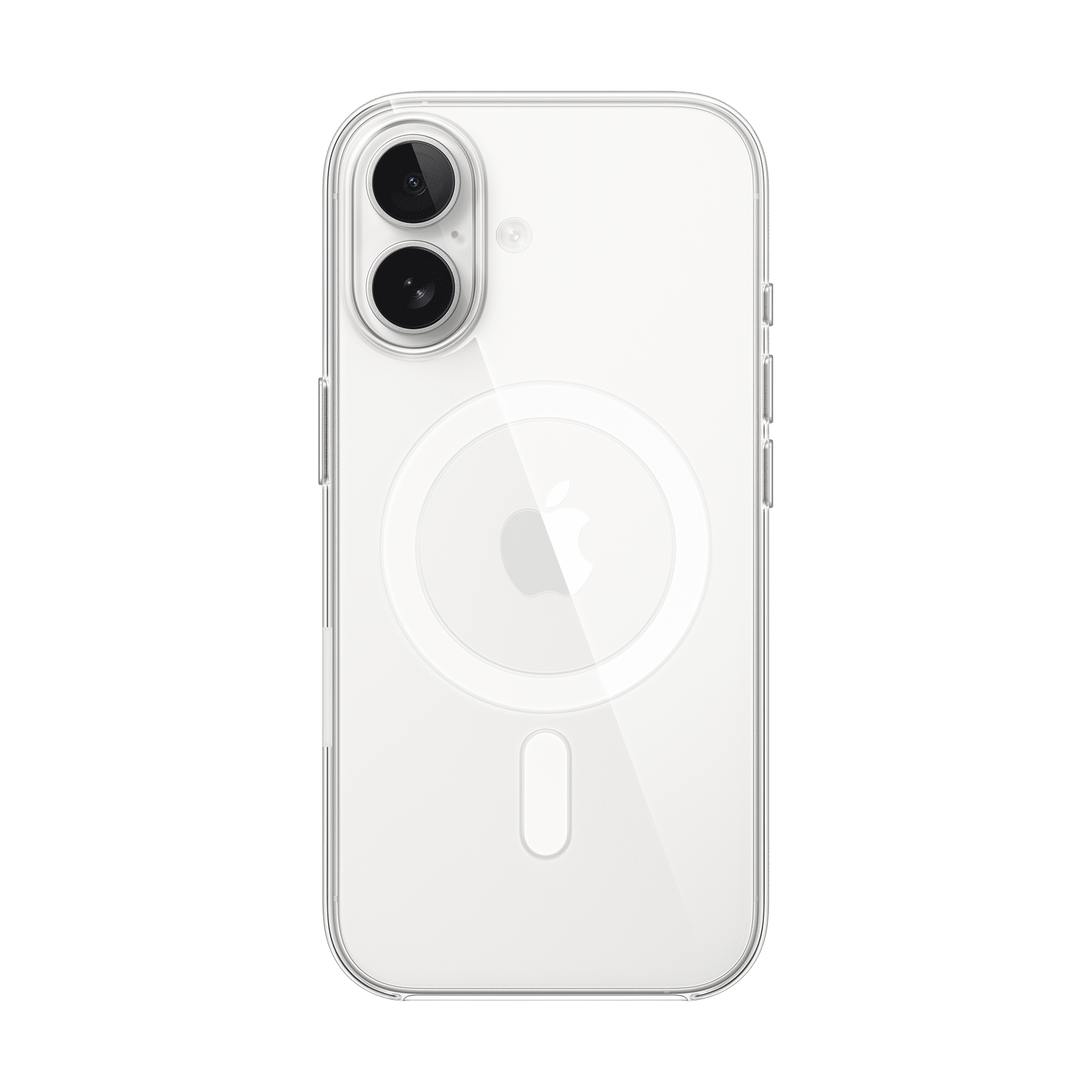 Apple Polycarbonate Back Cover for Apple iPhone 17 (MagSafe Charging Support, Clear)_6