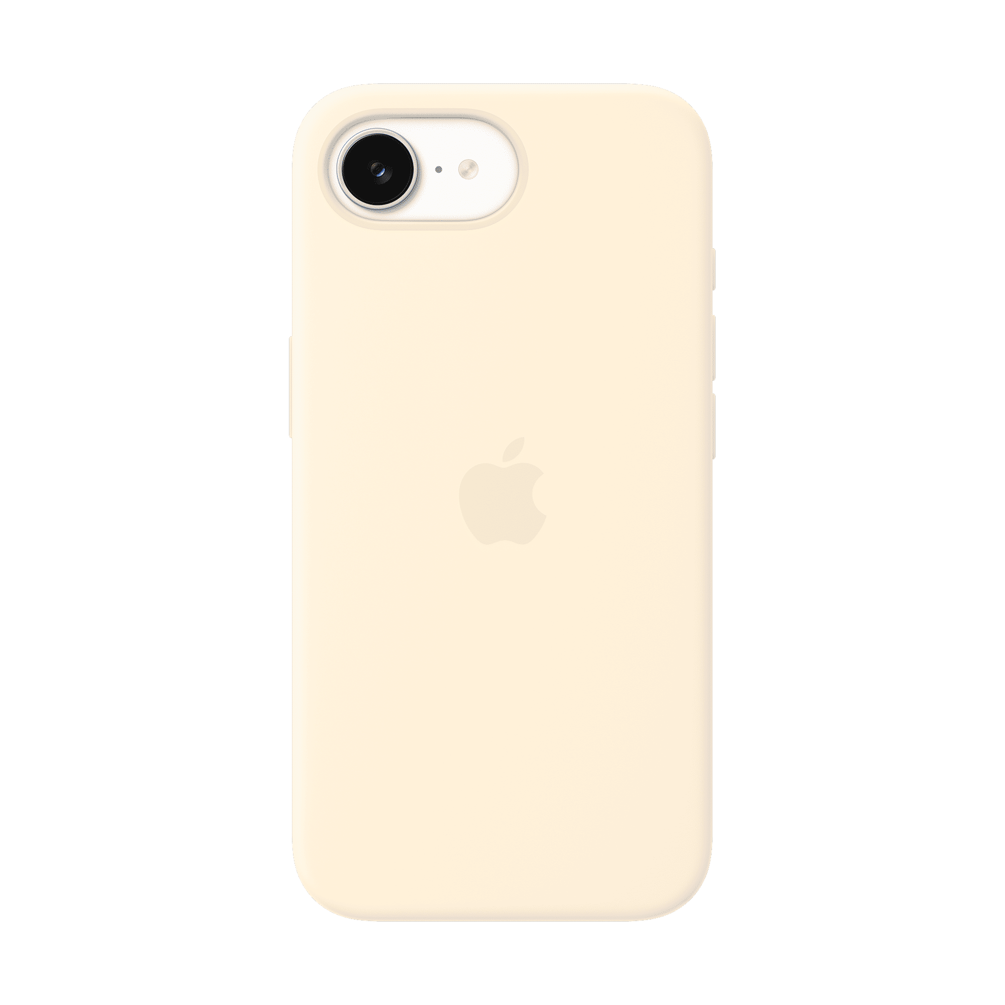 Apple Soft Silicone Back Cover for Apple iPhone 17e (MagSafe Compatible, Vanilla) Apple Soft Silicone Back Cover for Apple iPhone 17e (MagSafe Compatible, Vanilla)_1
