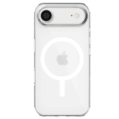 Croma Frost Tempered Glass & TPU Back Cover Combo for Apple iPhone Air (Magsafe Charging Compatible, Clear Ice)